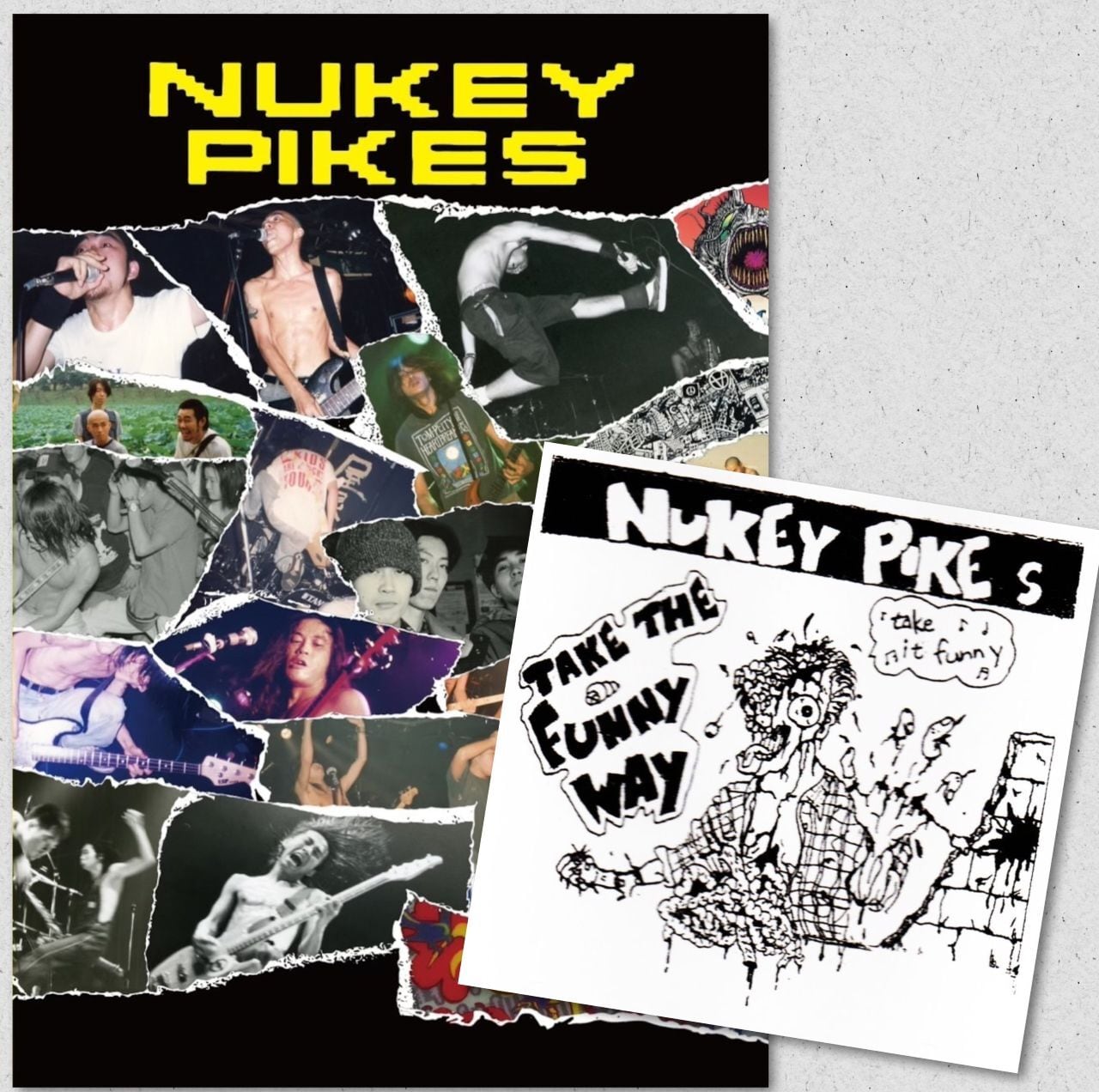 NUKEY PIKES / TAKE THE FUNNY WAY (CD+BOOK) | RECORD SHOP MISERY