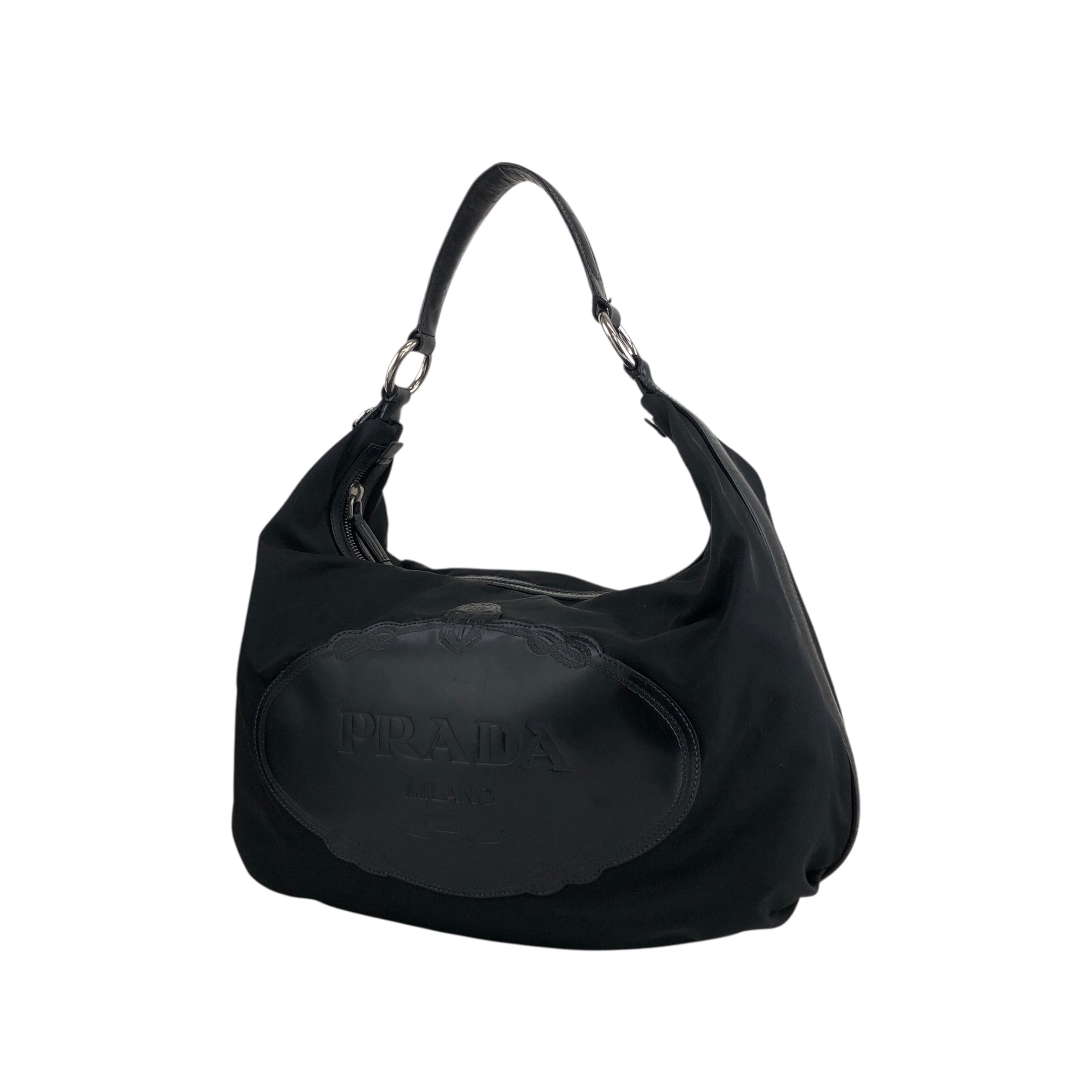 PRADA プラダ ナイロン レザー ショルダーバッグ プラダ PRADA レザー