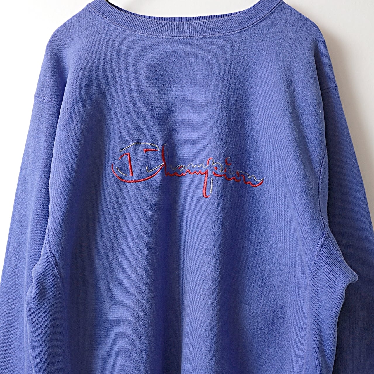 90s Champion チャンピオン 刺繍 ロゴ リバースウィーブ スウェット