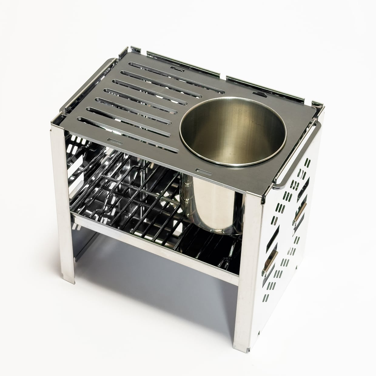 CAMP STOVE REFLECTOR / PASECO(パセコ) ストーブ ステンレス反射板