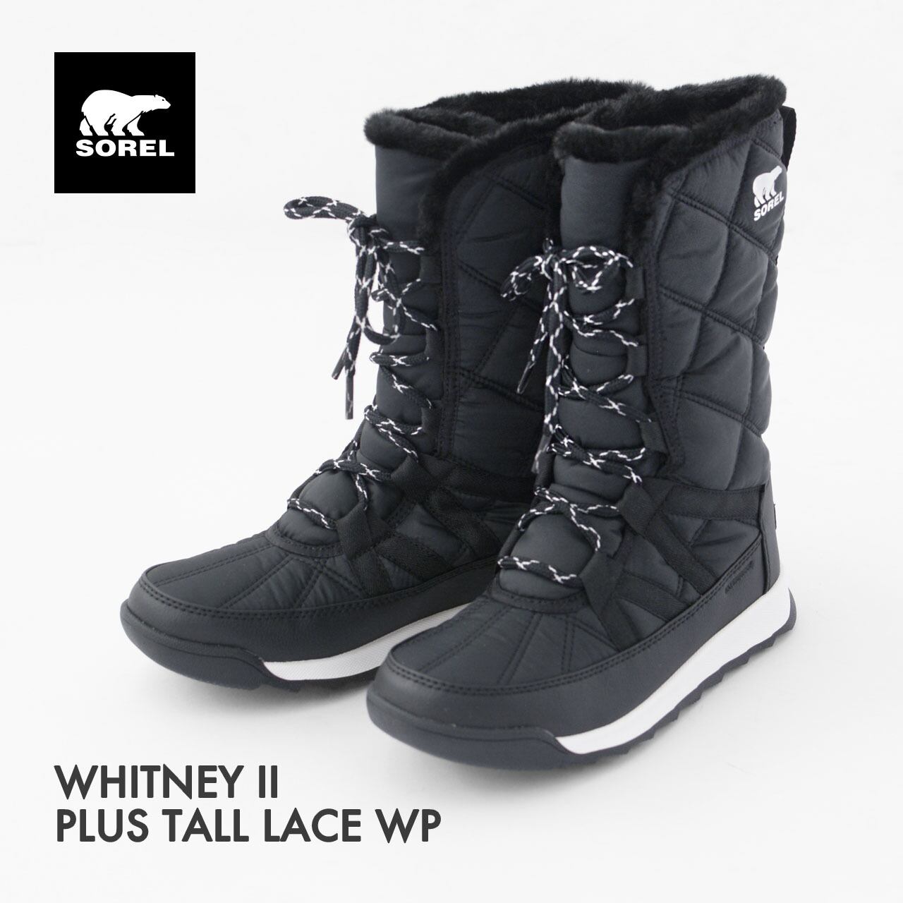 SOREL [ソレル正規代理店] WHITNEY II PLUS TALL LACE WP [NL5163