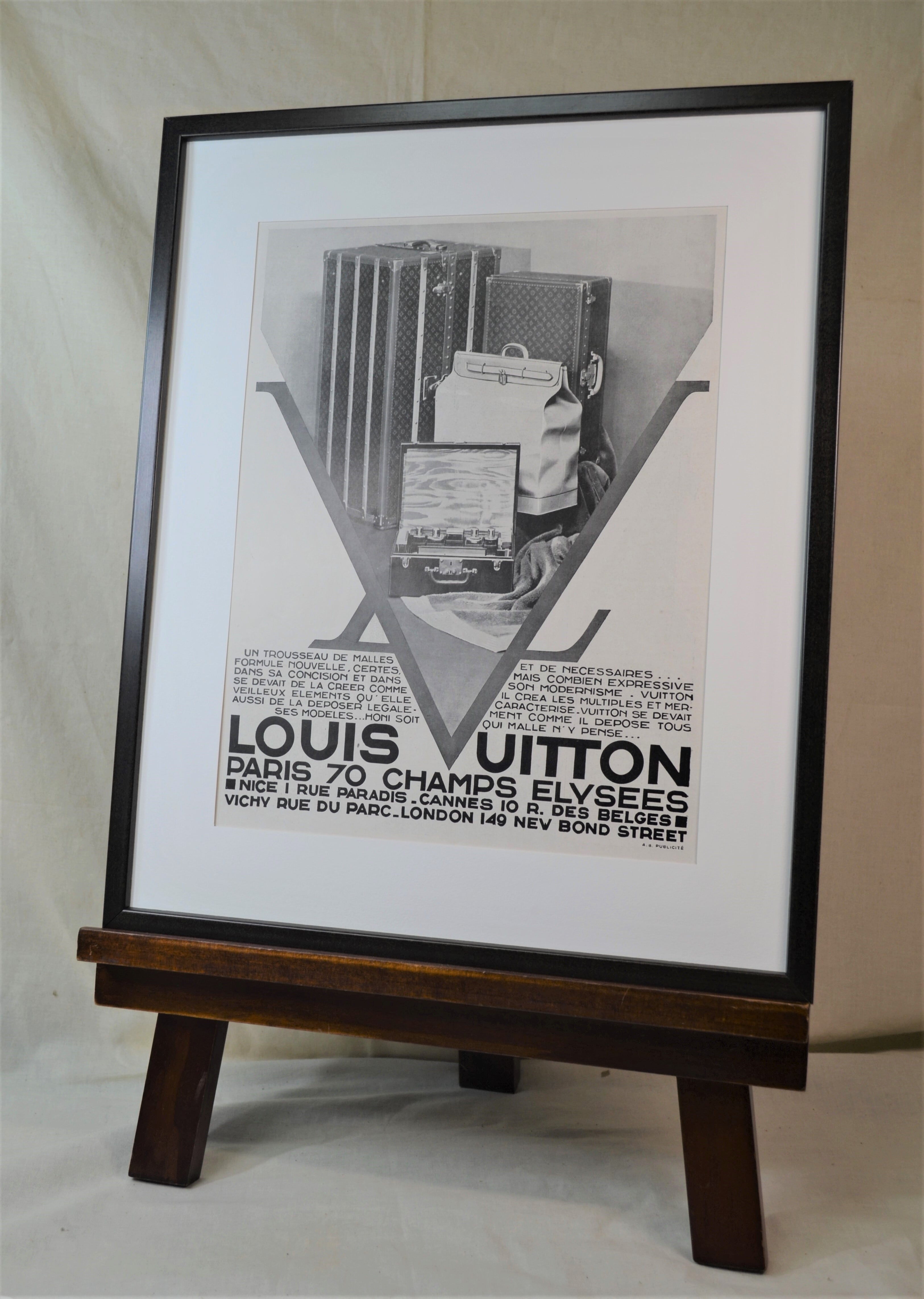 LOUIS VUITTON ルイヴィトン モノグラムポスター 11 | Eureka Vintage