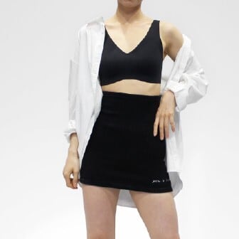 オシャレな腹巻き・チューブトップ⚿ウエストサポーター 光電子