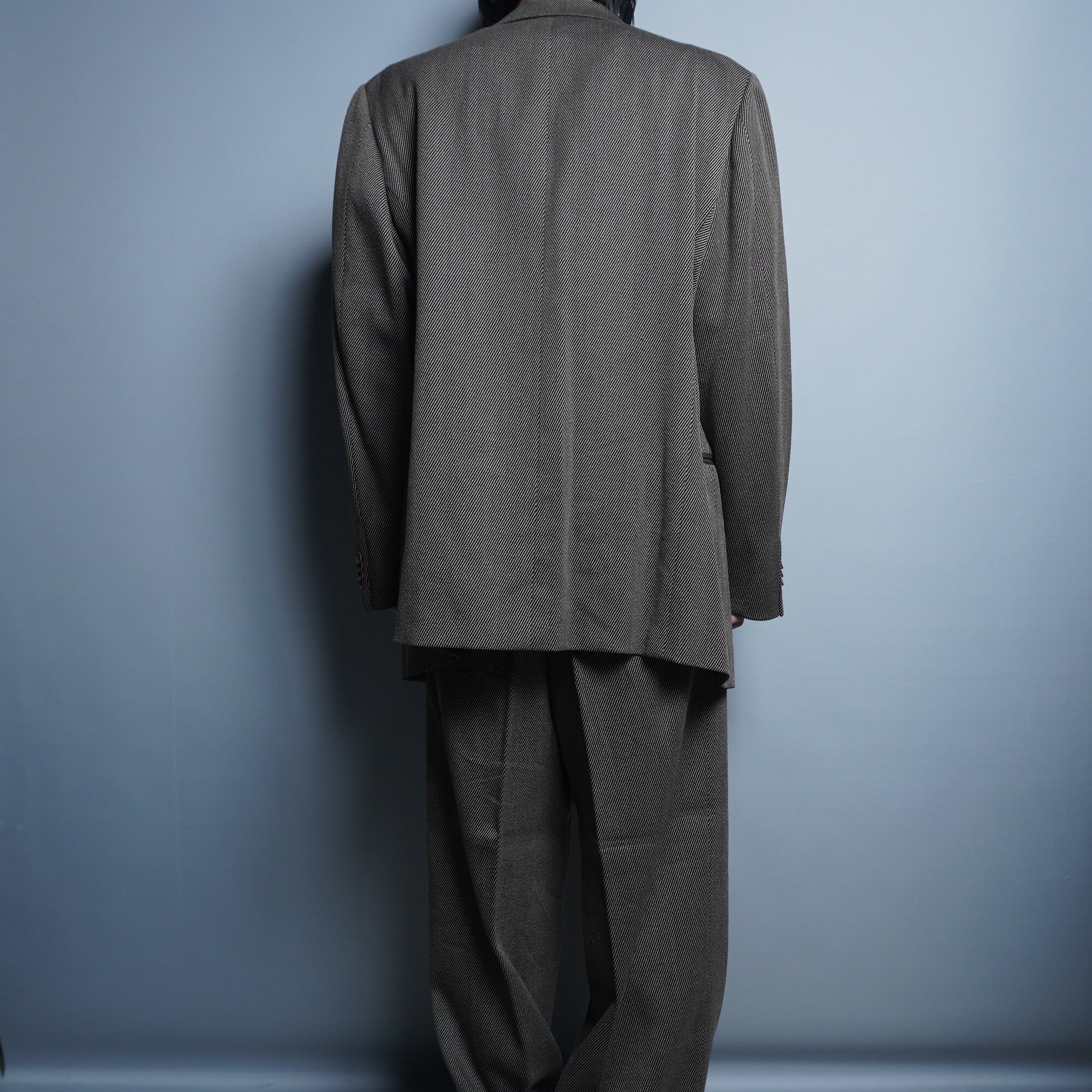 GIORGIO ARMANI】ジョルジオアルマーニ ピュアヴァージンウール ダブル