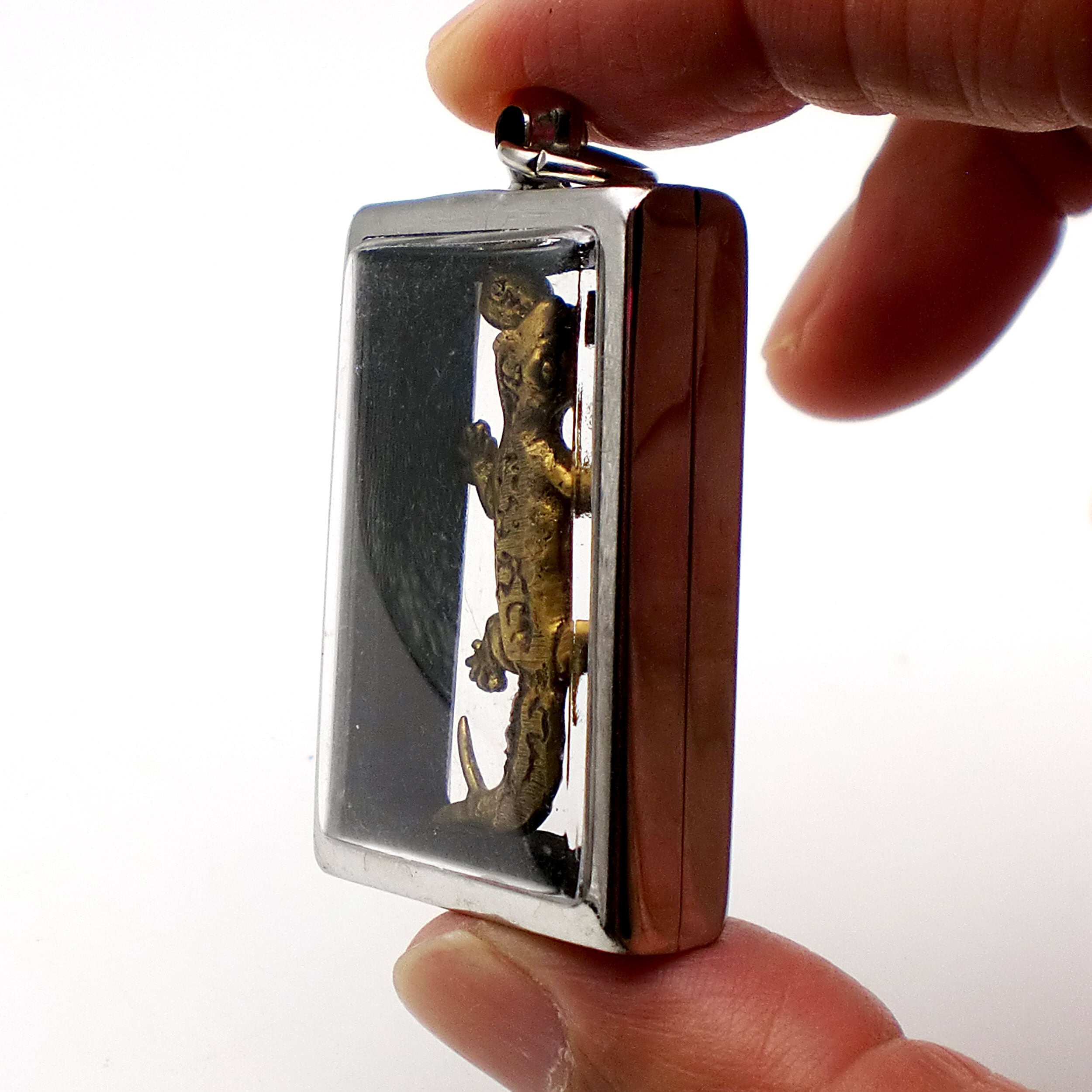 タイ お守り Jing Jok ジン・ジョック 聖なるトカゲ 魔除け 金運