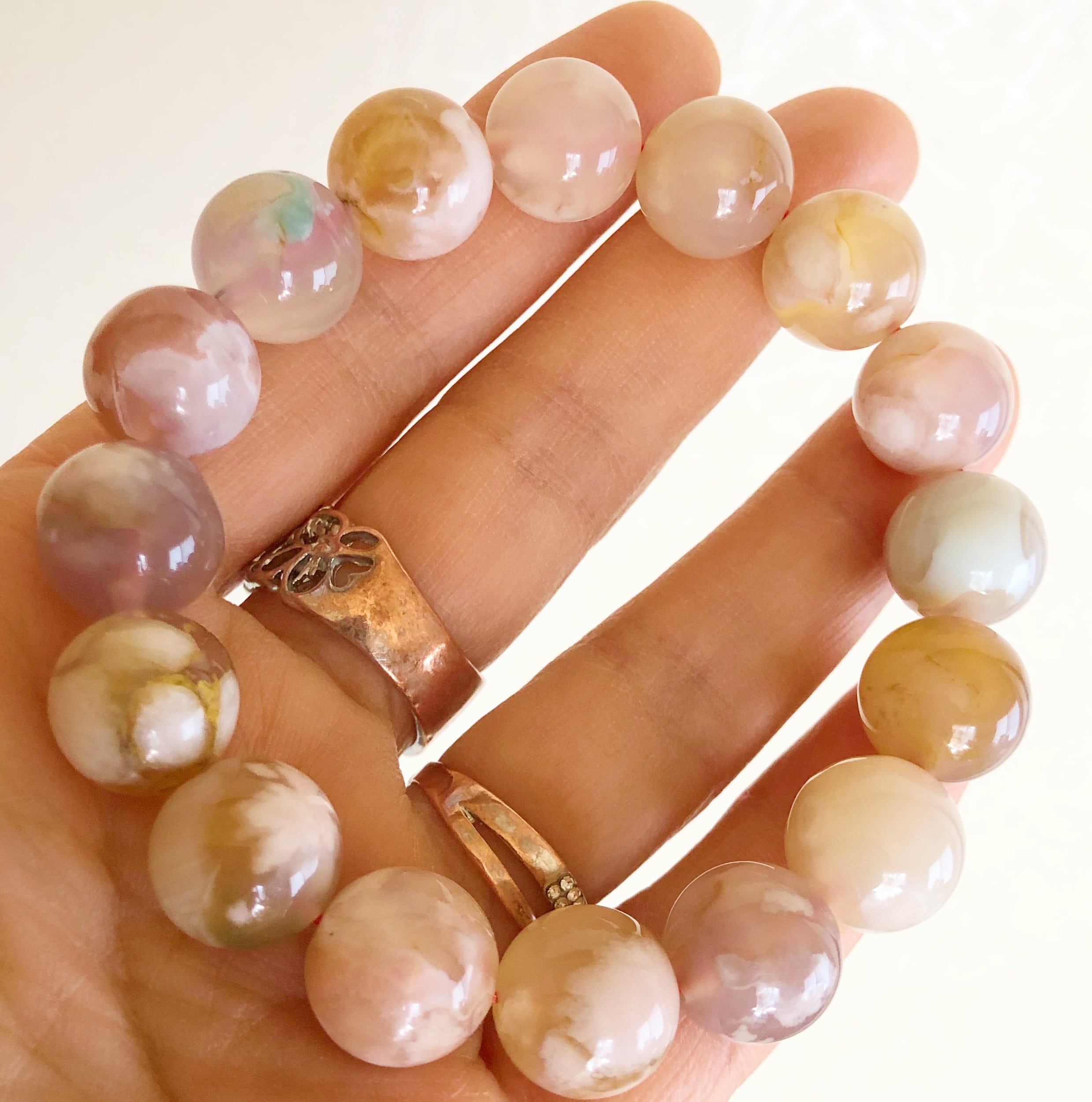 ❈haru様 ご依頼品 ゴビ瑪瑙 ブレスレット ❈haru様 ご依頼品 ゴビ