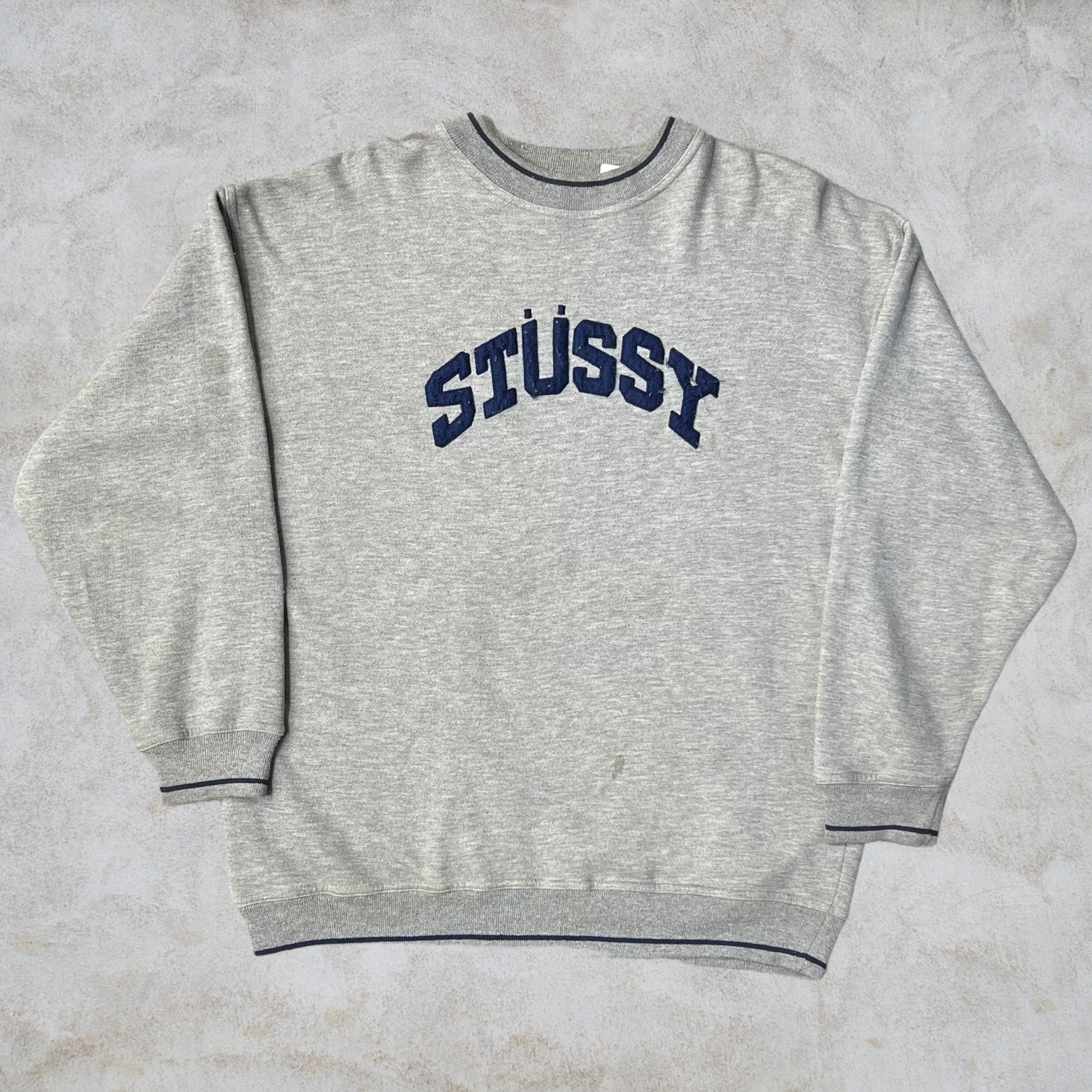 90's old stussy Design Sweat “白タグ”【下北沢店】 | curb