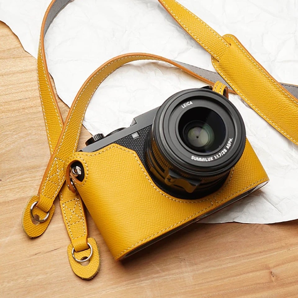 ライカ Q2 専用ボディケース クラシック | Mr.Stone