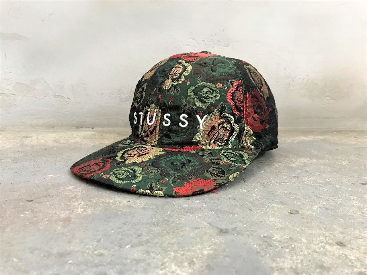 2017 Stussy floral pattern six panels cap | AFTER DARK