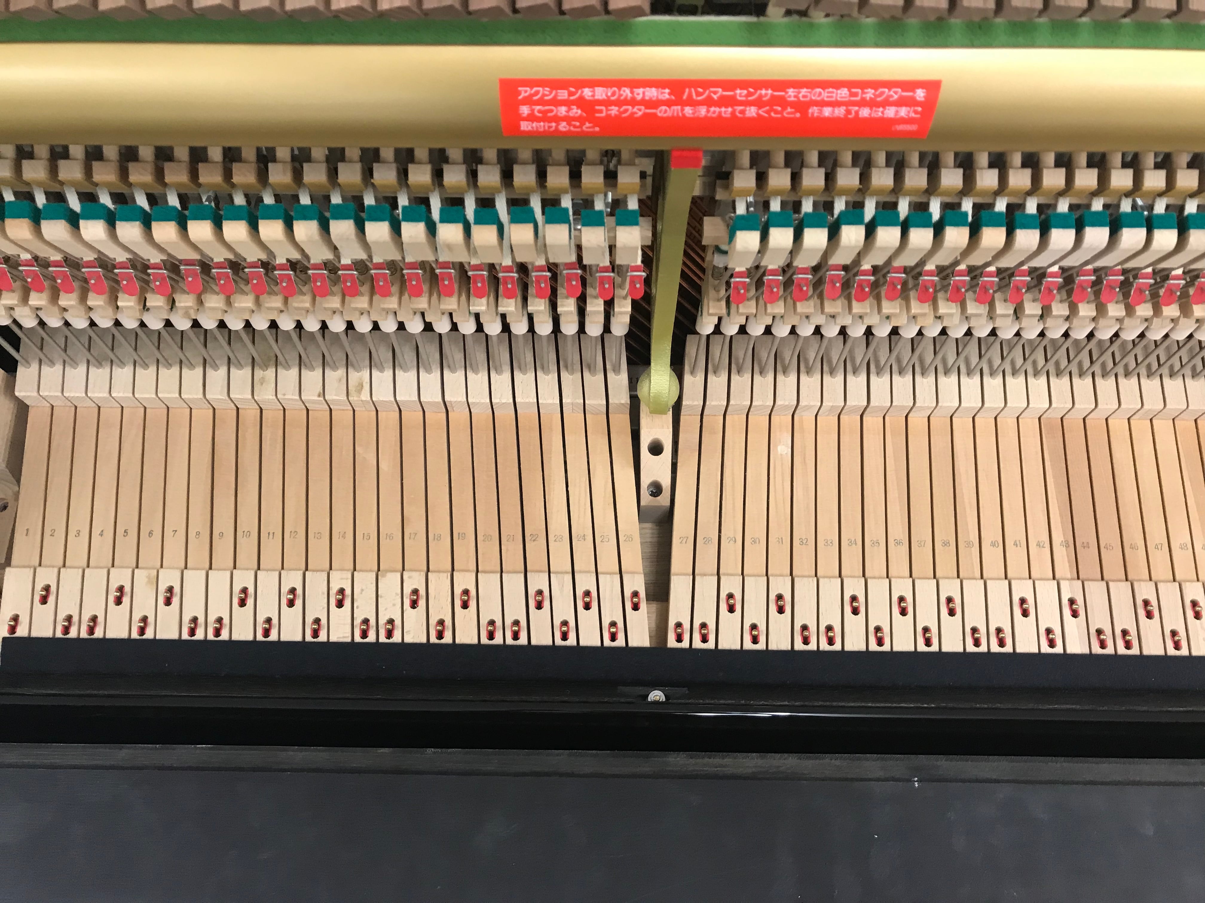 ☆68336【アップライトピアノ】YAMAHA YUS3SEB 自動演奏・サイレント