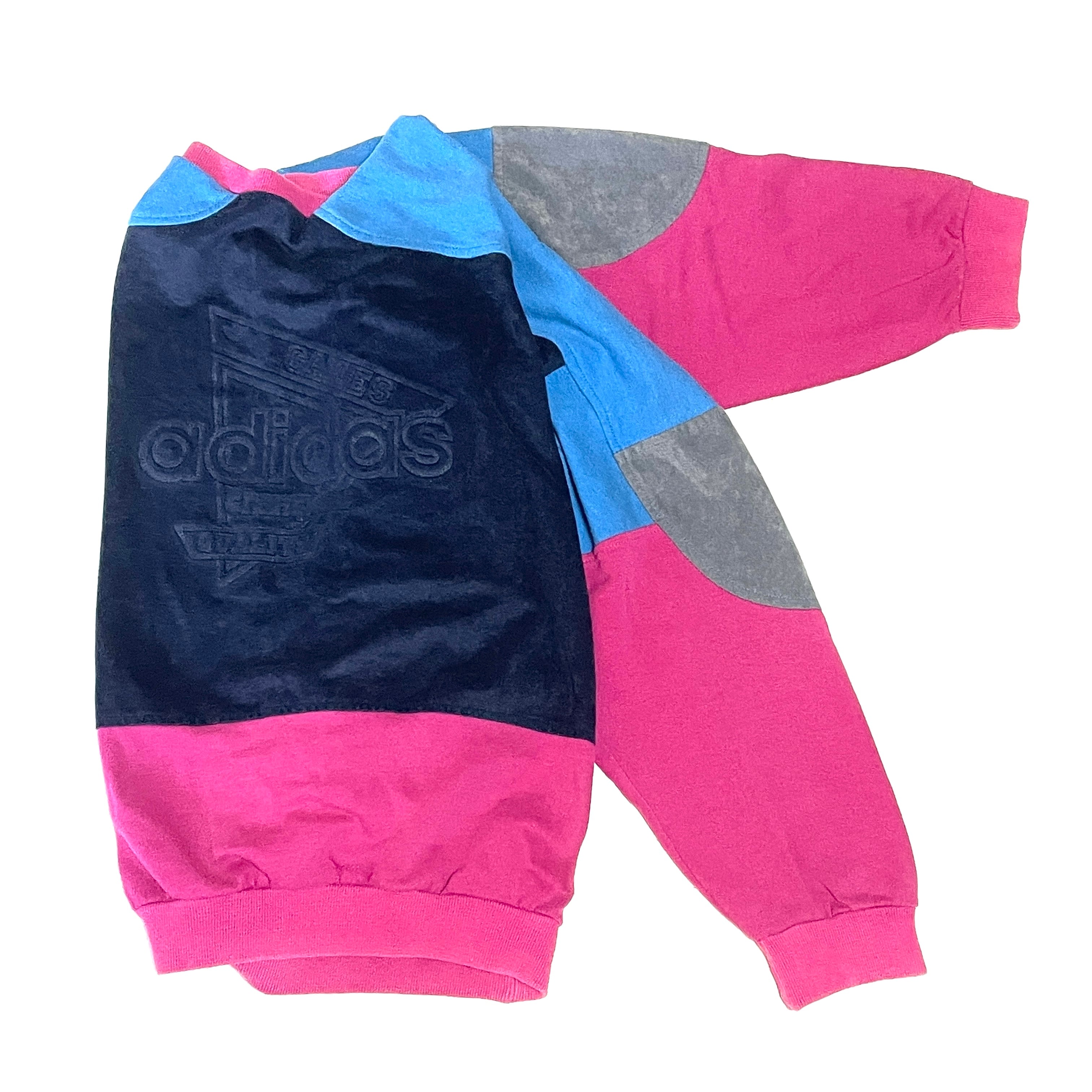 常田大希 着用 adidas 80s スウェット マルチカラー ヴィンテージ