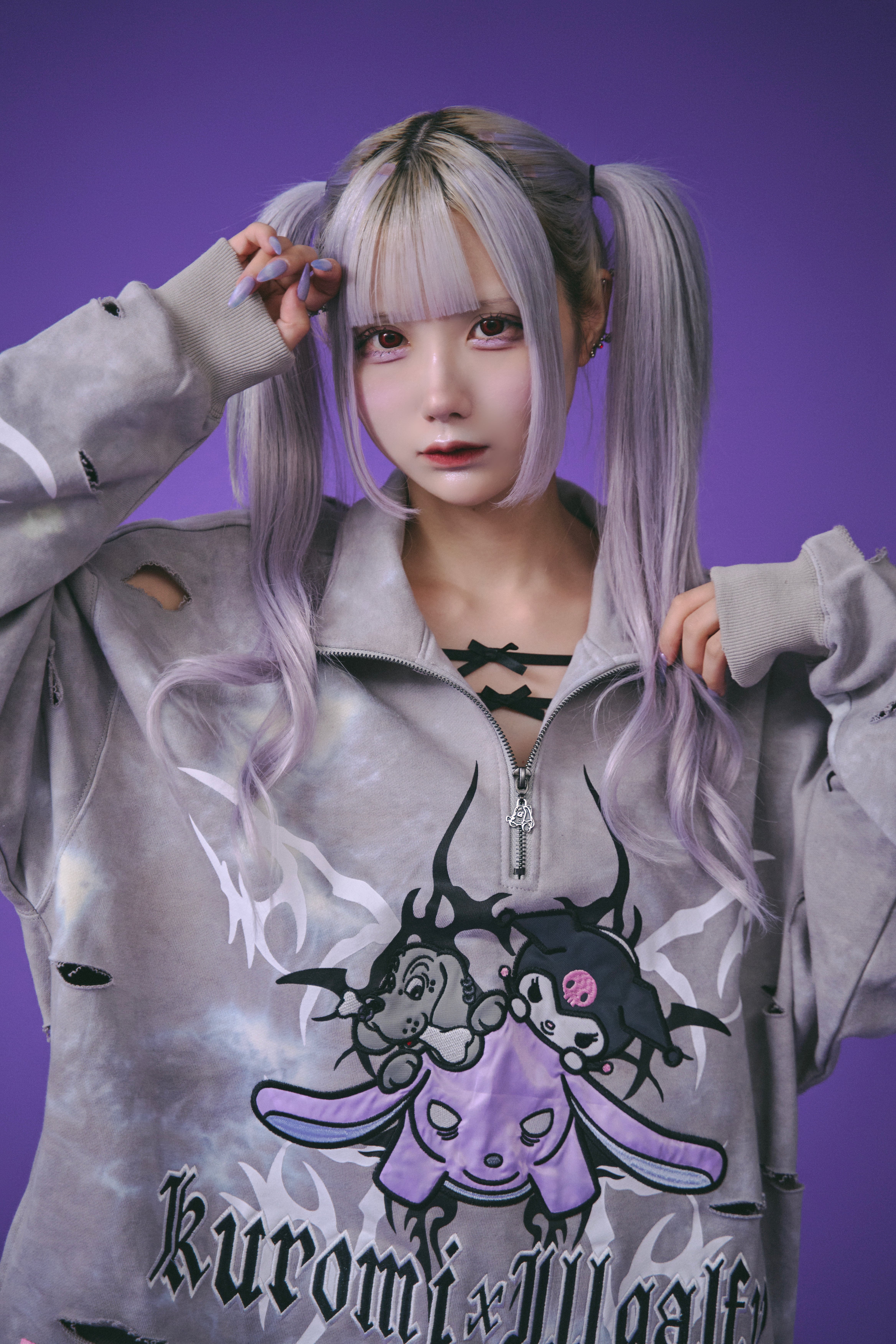 イルガルフィームラ染めハーフZIP」 | KRY clothing