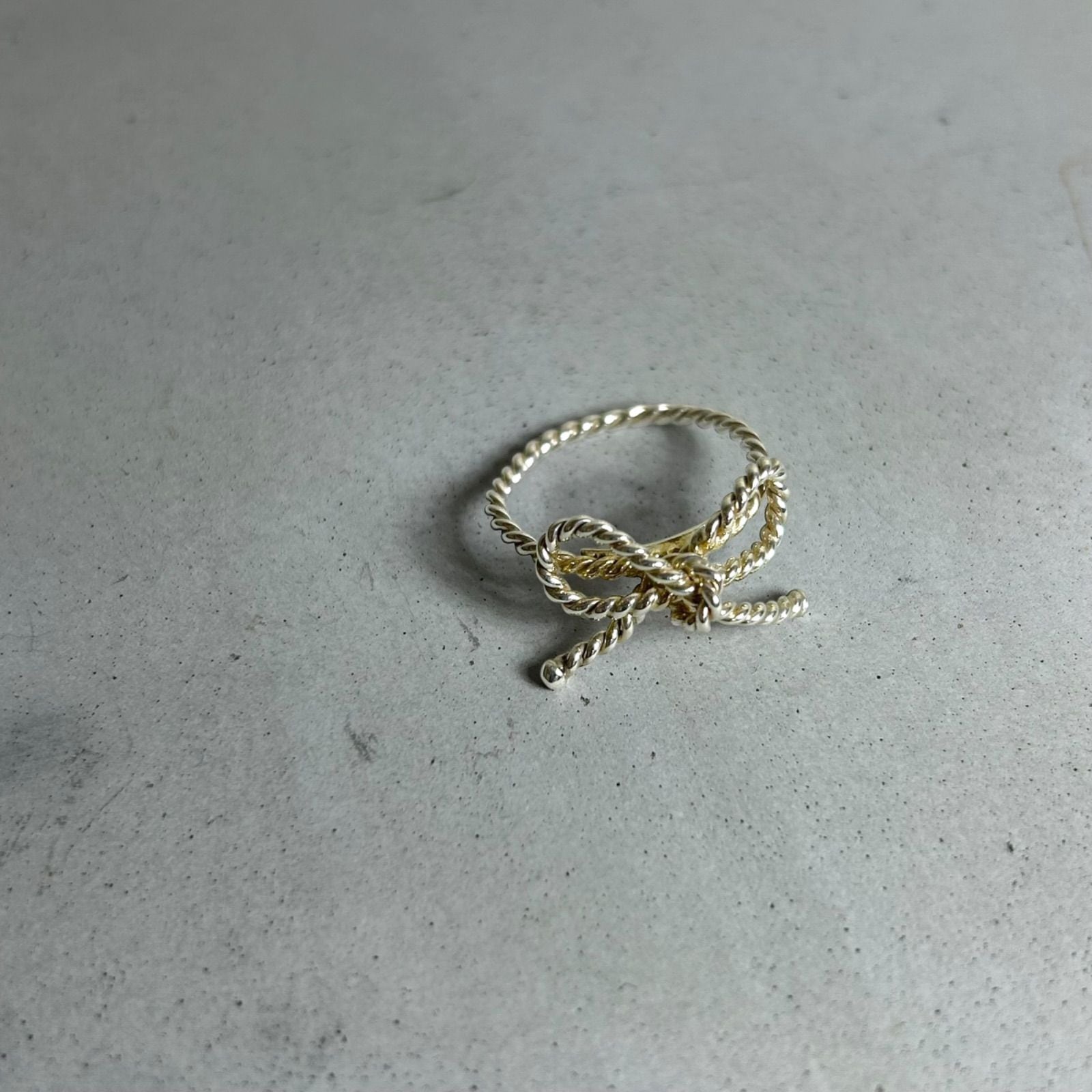 Tiffany & Co. ティファニー ツイスト リボン シルバー リング