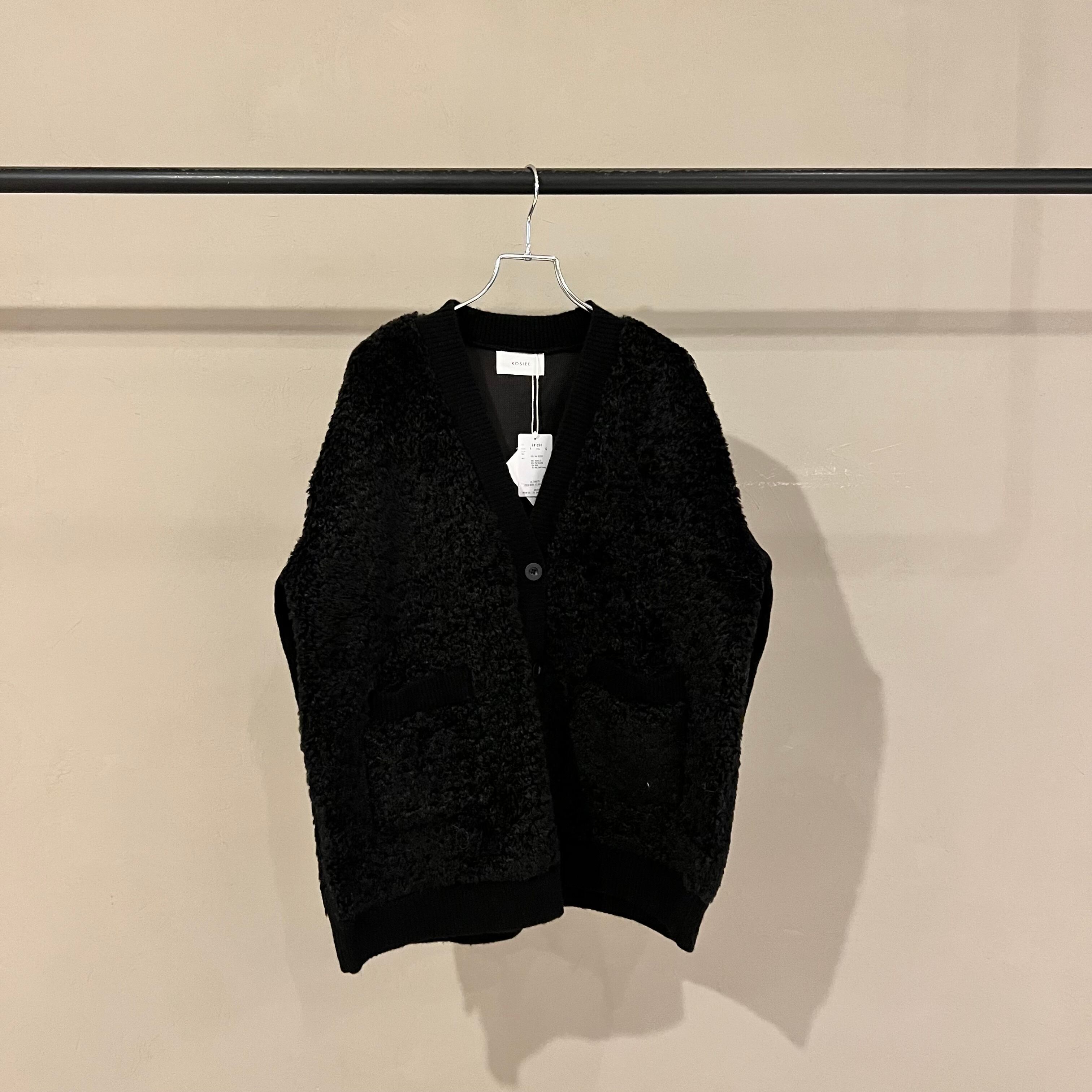 ROSIEE】ボア切り替えカーディガン | valance 福井｜レディース