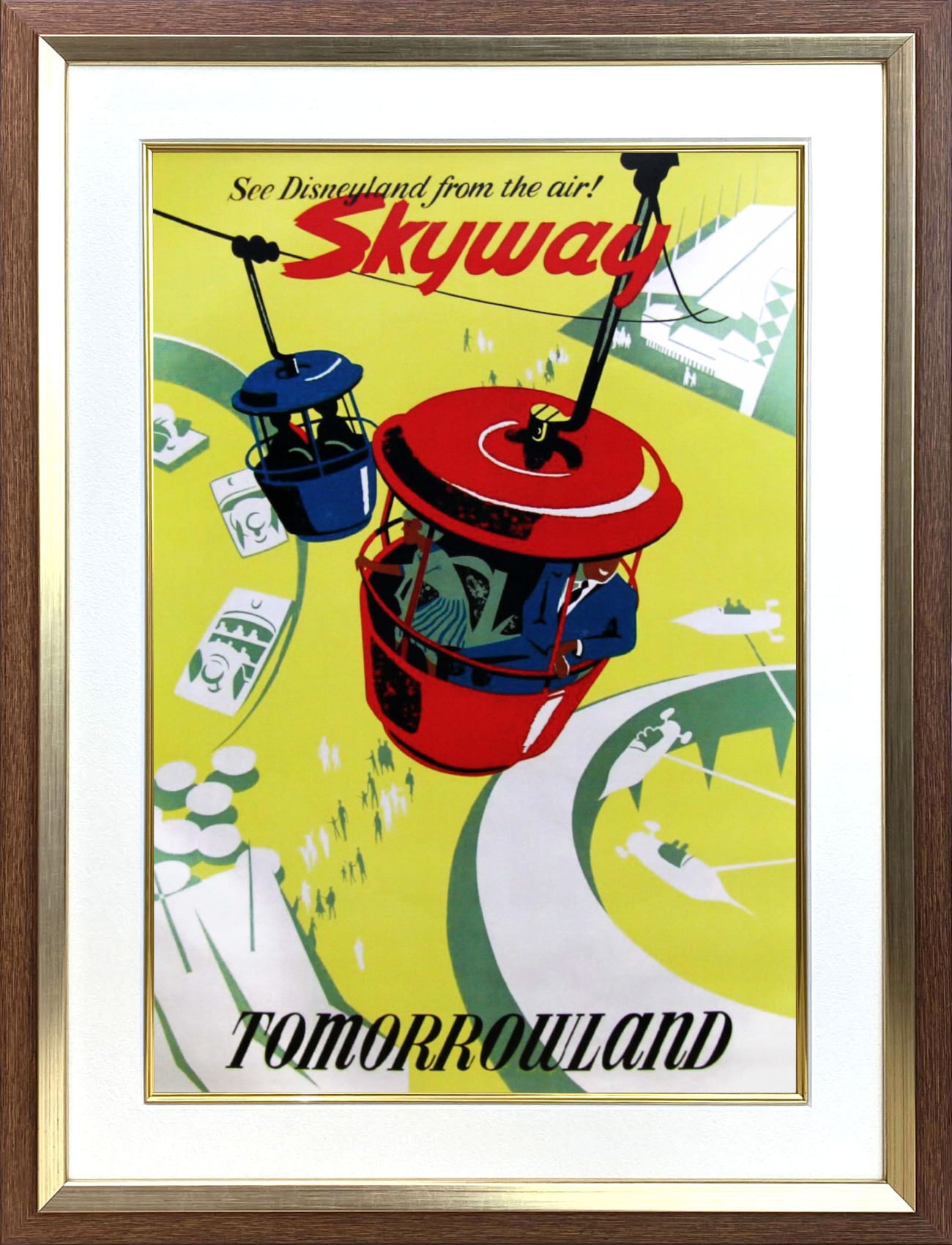 ディズニー テーマパーク「トゥモローランド/スカイウェイ」展示用