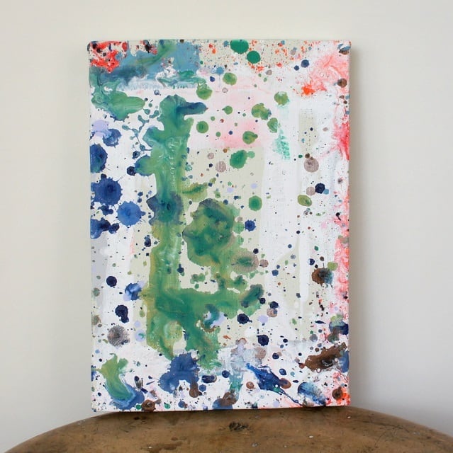 内野隆文 内野隆文 抽象画 F0号 絵画 キャンバス アクリル 現代美術