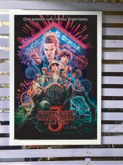 ストレンジャーシングス シーズン3 メインビジュアル 輸入ポスター