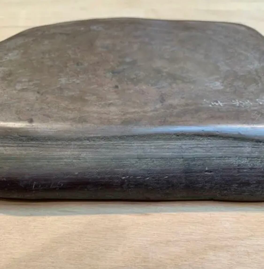 S01【硯】宮崎延岡紅渓緑石龍文楕円硯 | tenkokusyodo