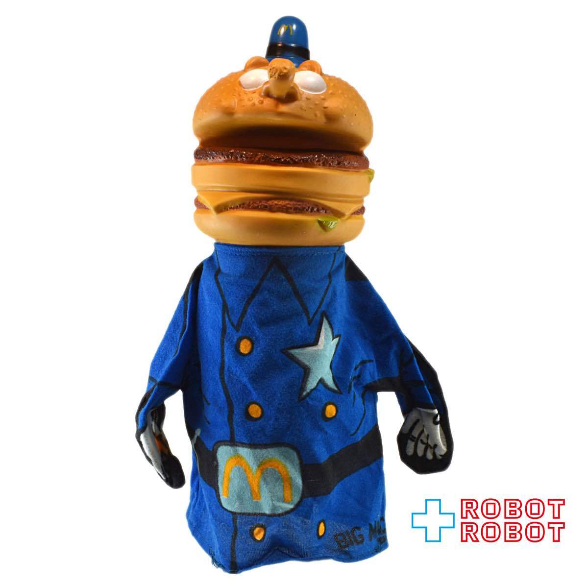 マクドナルド ビッグマックポリス ソフビ手踊り人形パペット 白目