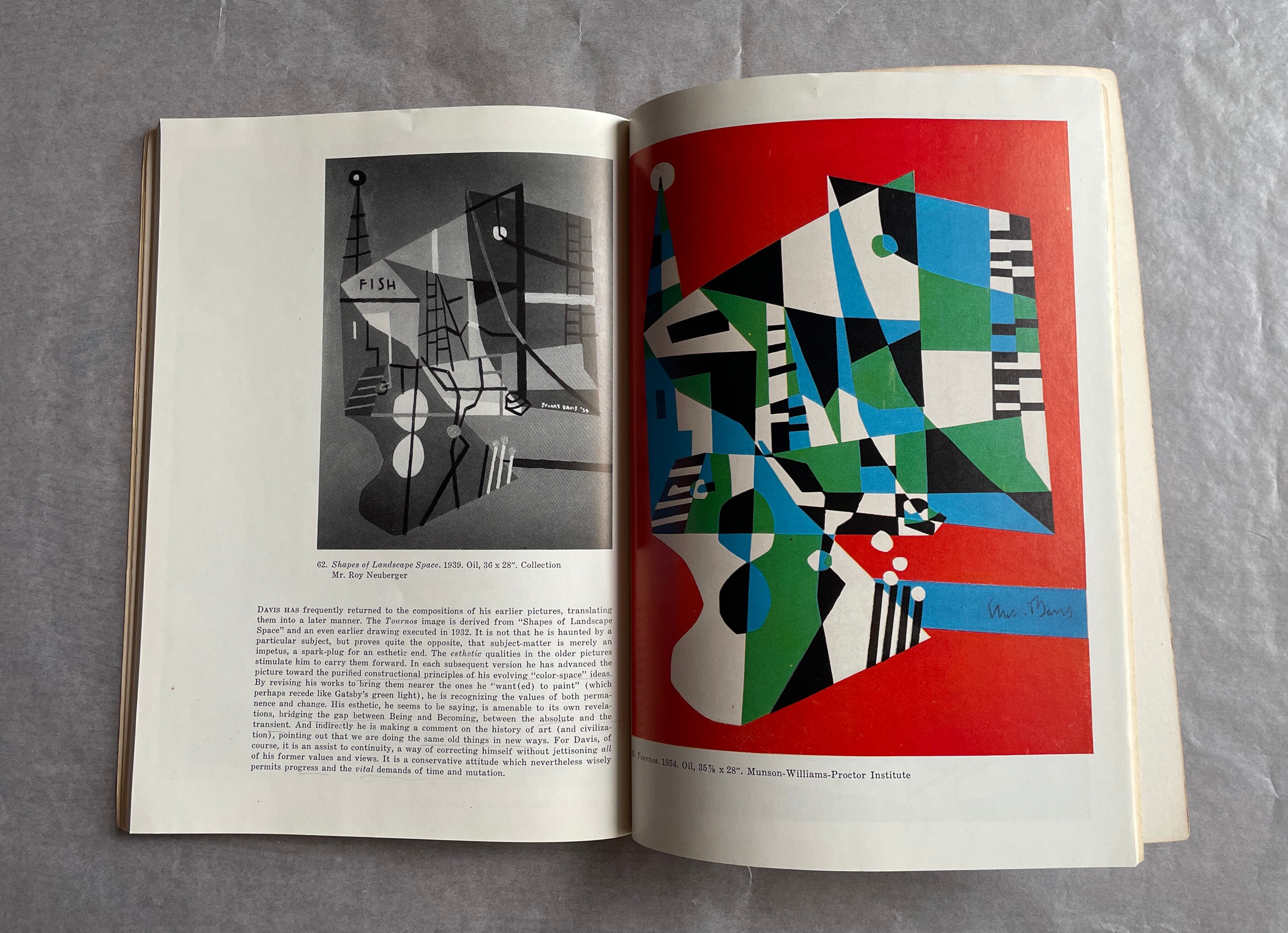 絶版洋古書】スチュアート・デイヴィス Stuart Davis George Braziller