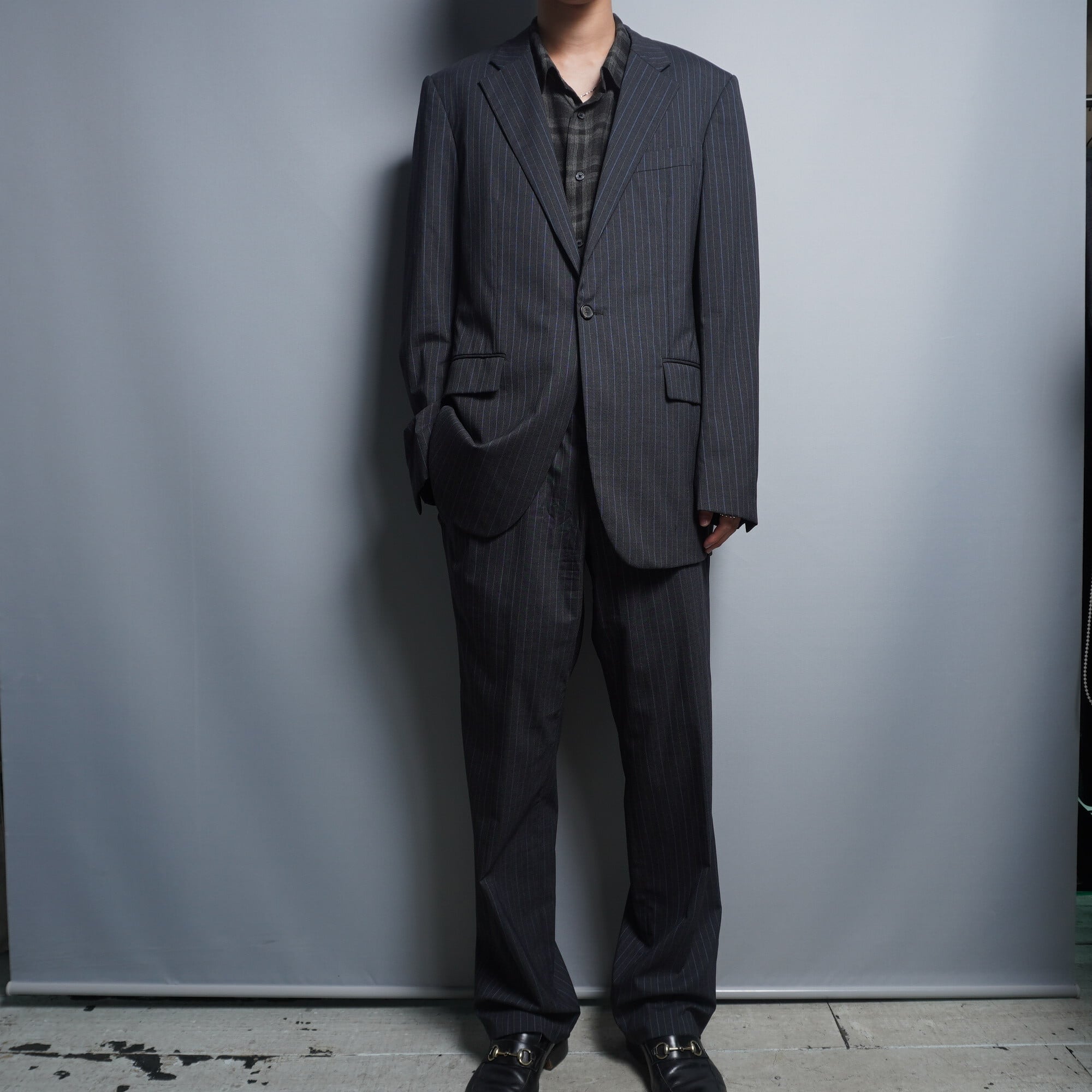 JIL SANDER】ジルサンダー ピンストライプウールセットアップスーツ