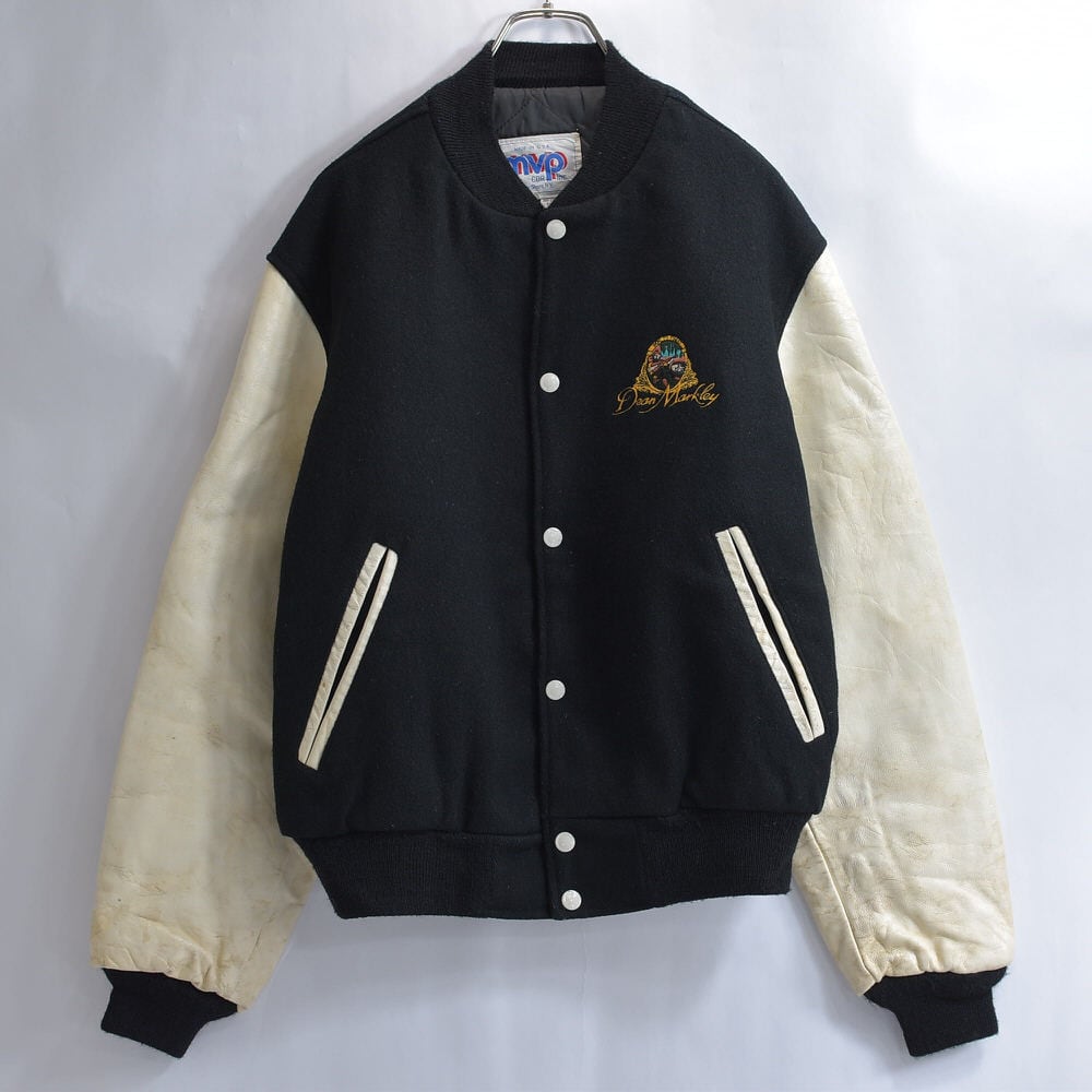 90s～ mvp アメリカ製 ワンポイント刺繍 デザイン アワードジャケット