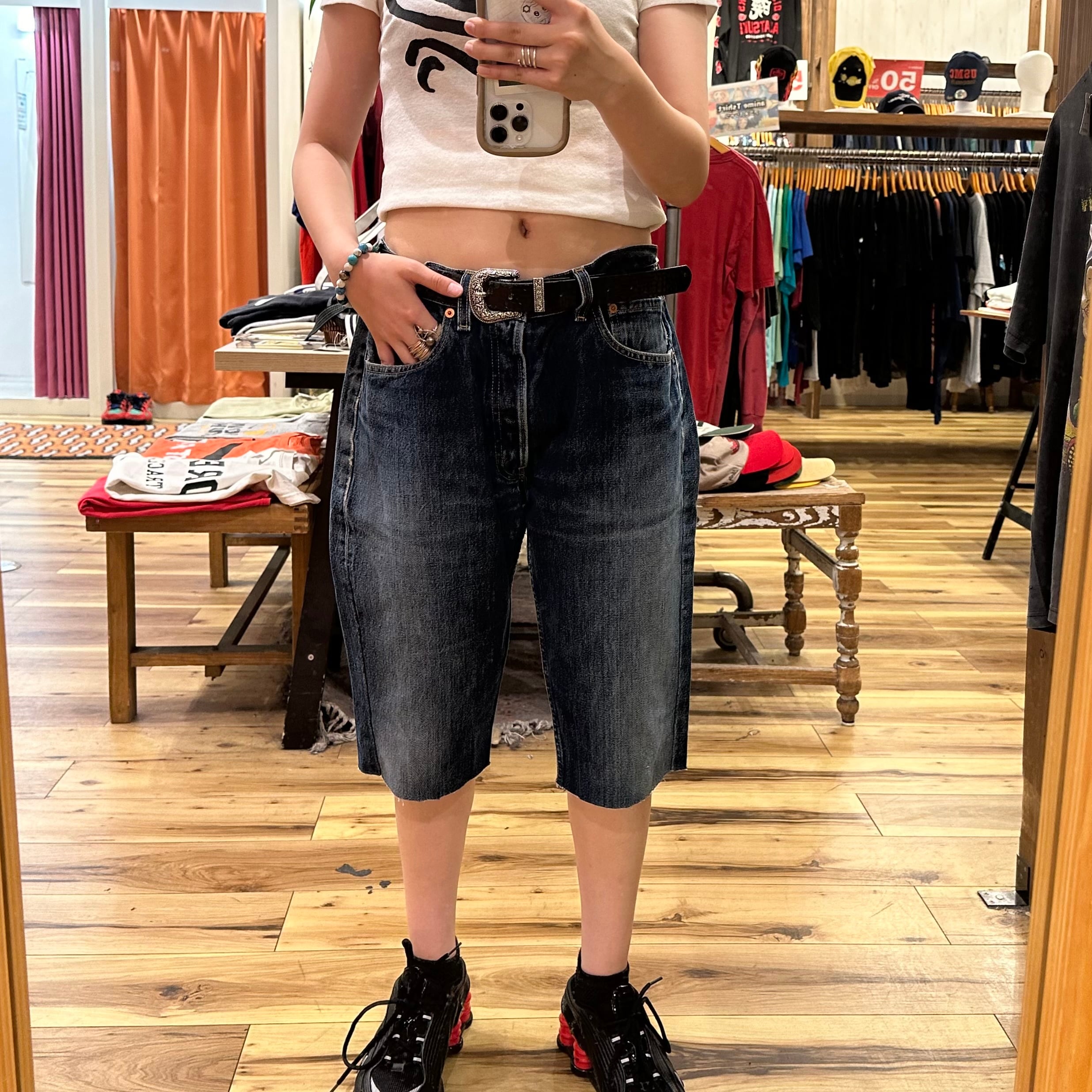 LEVI'S501/リーバイス501】切りっぱなし ハーフパンツ | 古着屋KAKAVAKA