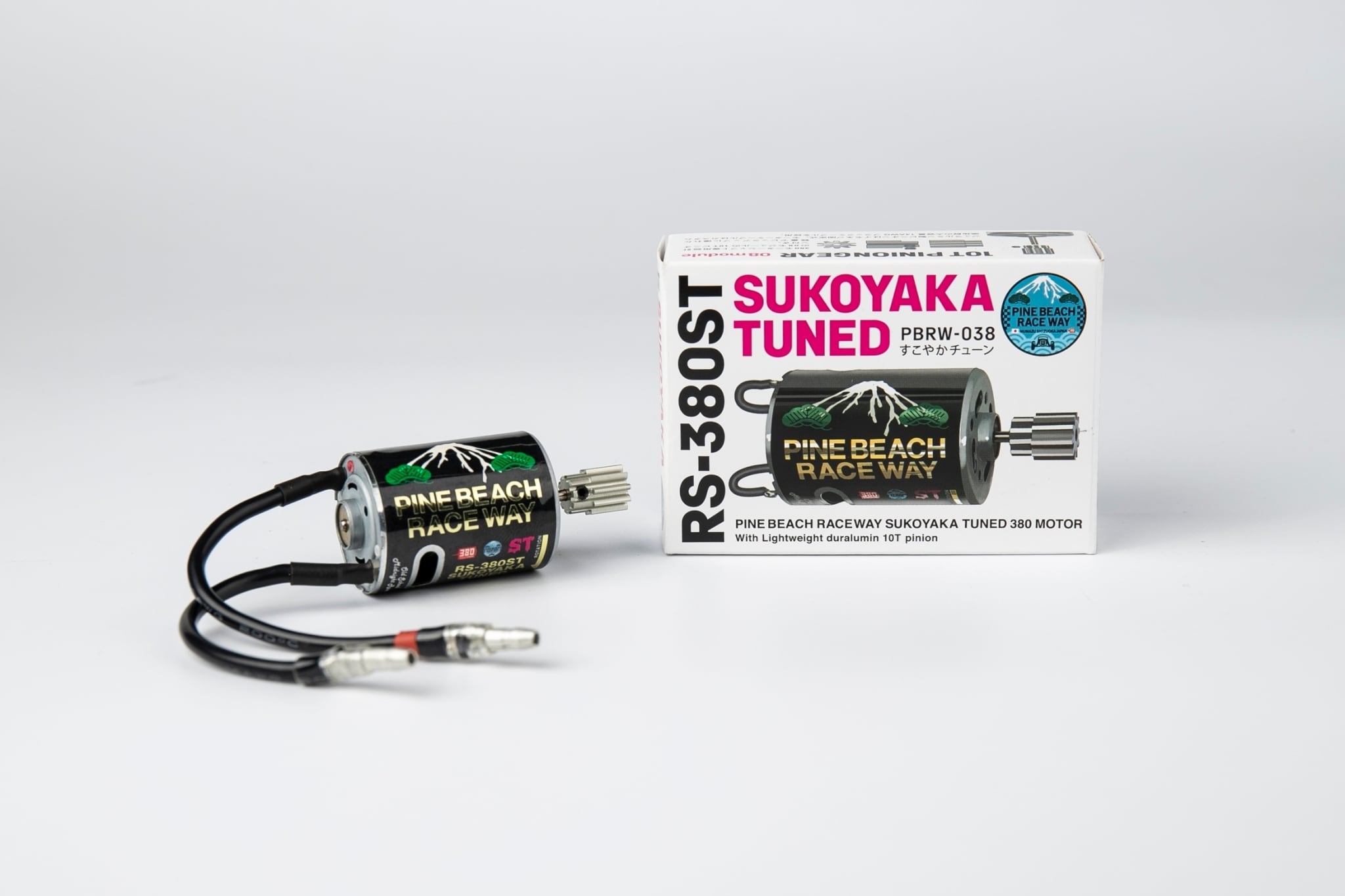 RS-380ST すこやかチューンモーター 10枚ピニオン付 | PINE BEACH RC