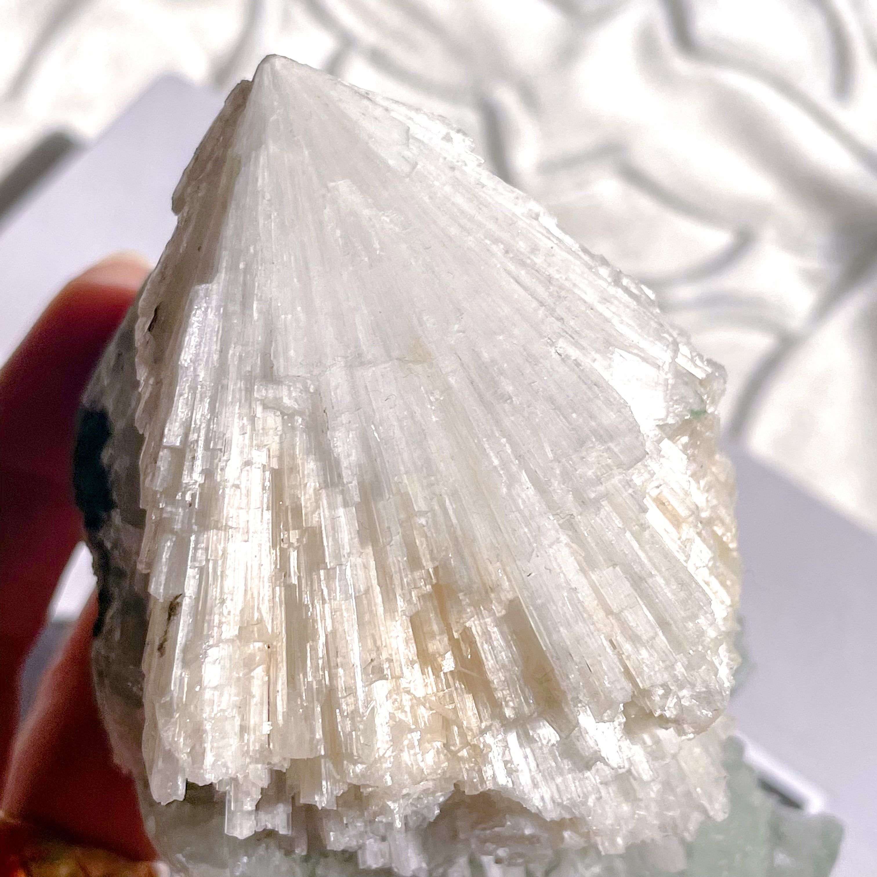 スコレス沸石(スコレサイト）魚眼石(アポフィライト) 【公式通販】