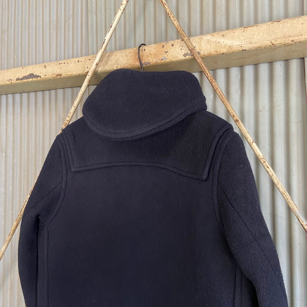 ヴィンテージ 英国製 Burberry's バーバリー メルトン ダッフルコート