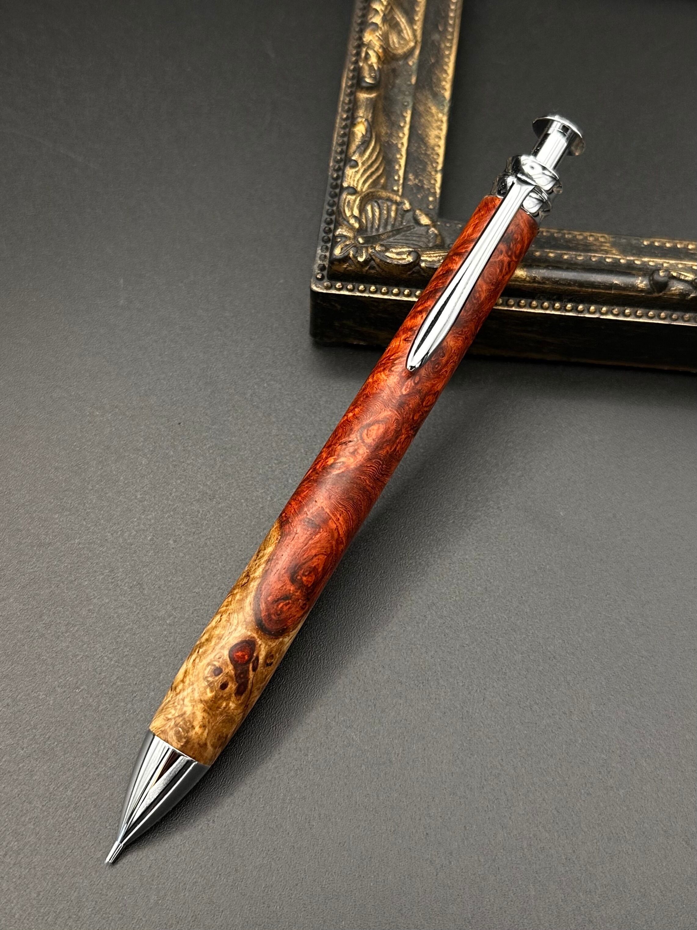 花梨(瘤)紅白杢/木軸低重心タイプ | Flamberg