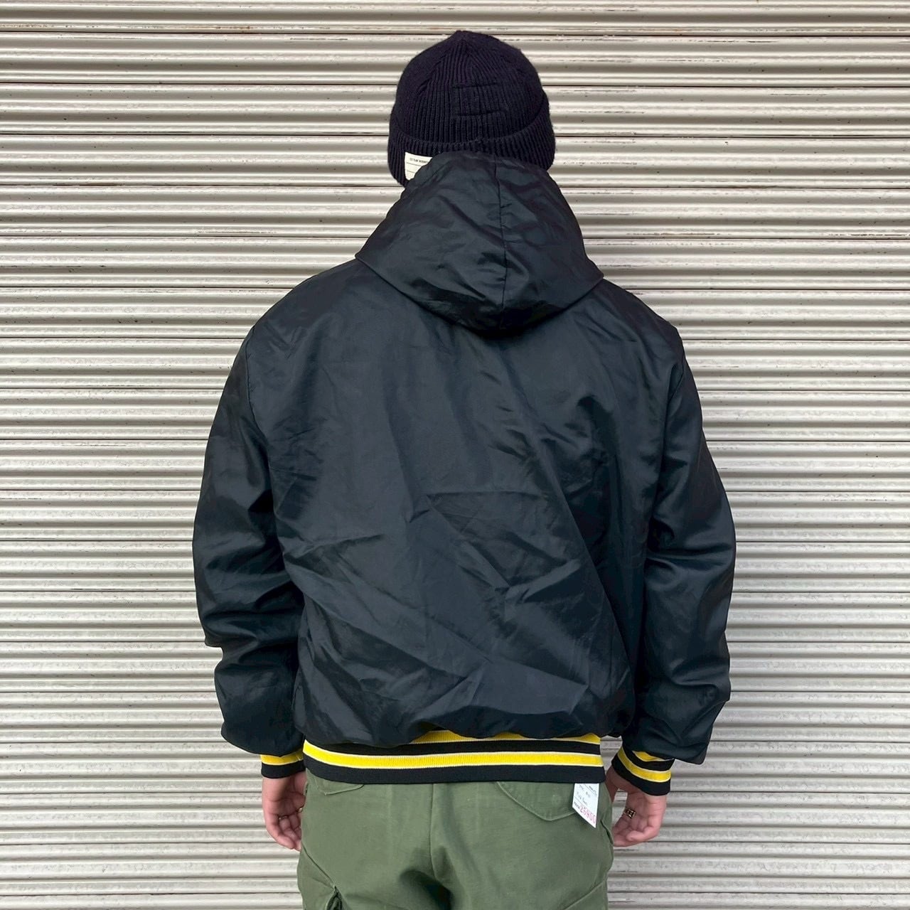 90s Holloway スタジャン ハーフジップ ヴィンテージ L スタジャン