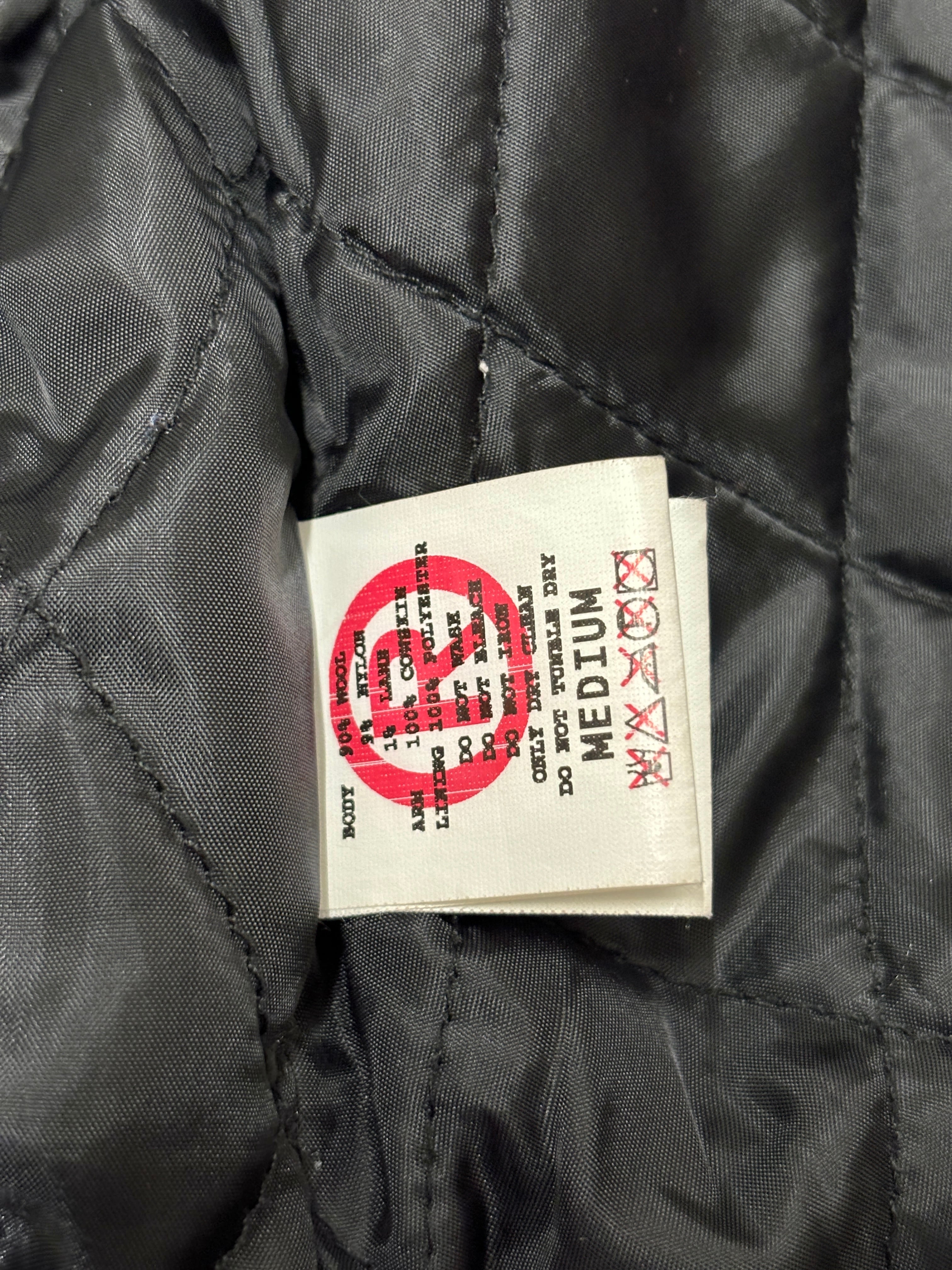 00s RESONATE GOODENOUGH/Logo patch Stadium Jacket/M/ロゴパッチ