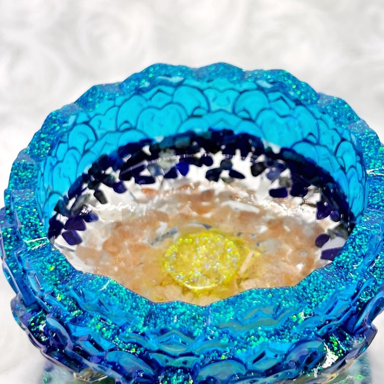 蓮の器 オルゴナイト 小鉢 キャンドルホルダー 小物入れ ①