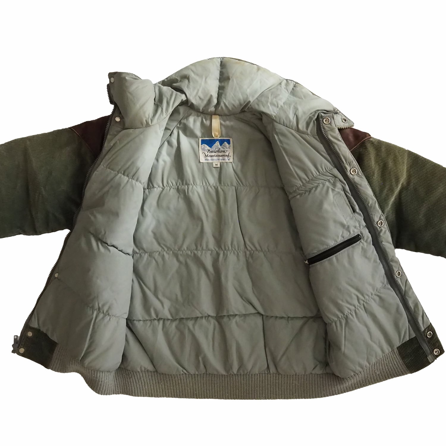 70's ”Powderhorn Mountaineering” Down Jacket | 古着屋シミー