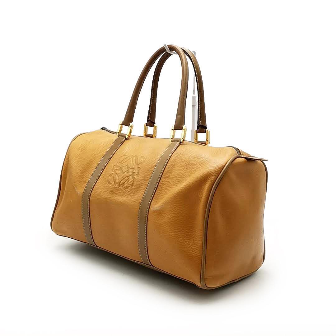 ロエベ LOEWE ボストンバッグ アナグラム レザー 03-24051206
