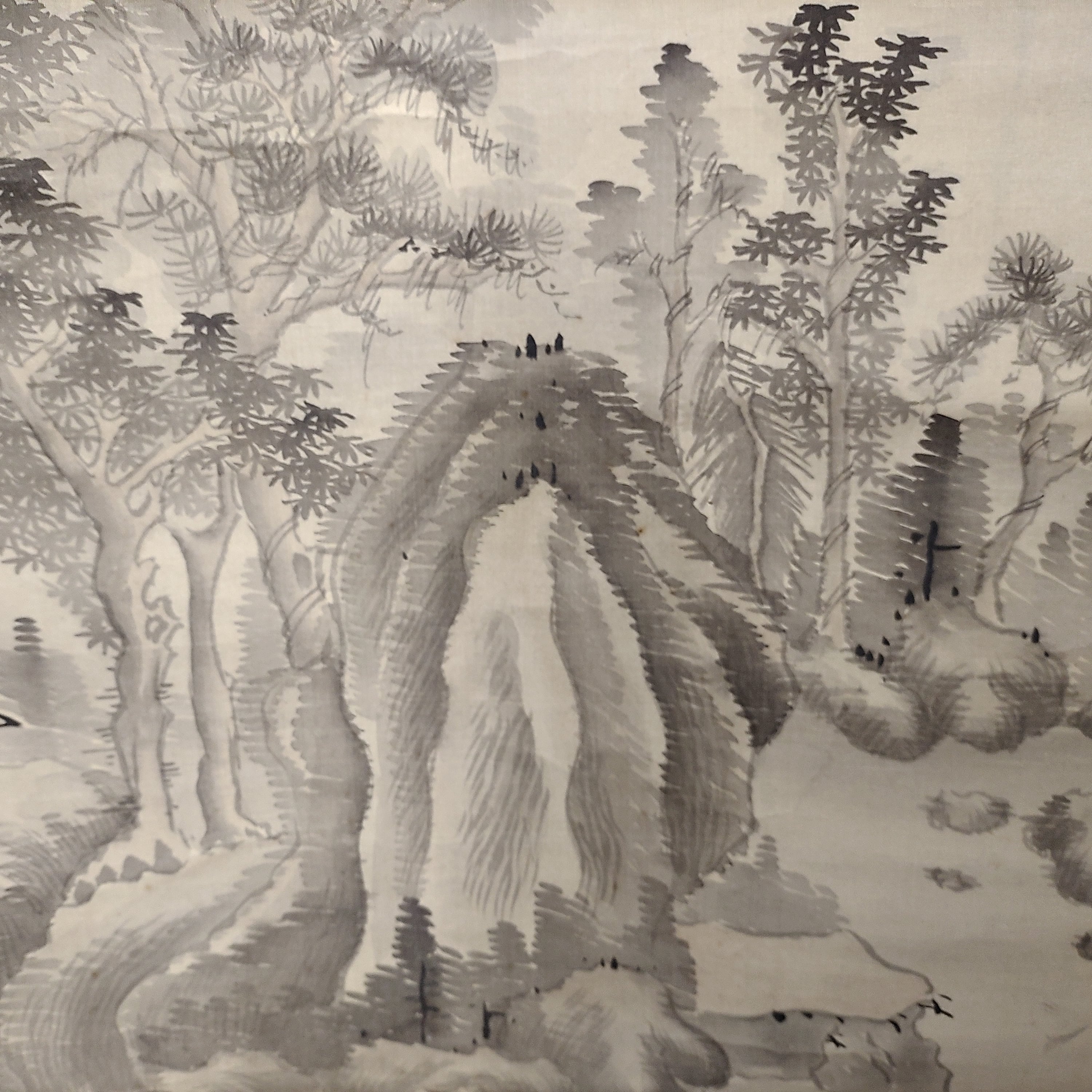 掛軸・釧雲泉・『夏山飛瀑』・No.230414-19・梱包サイズ80