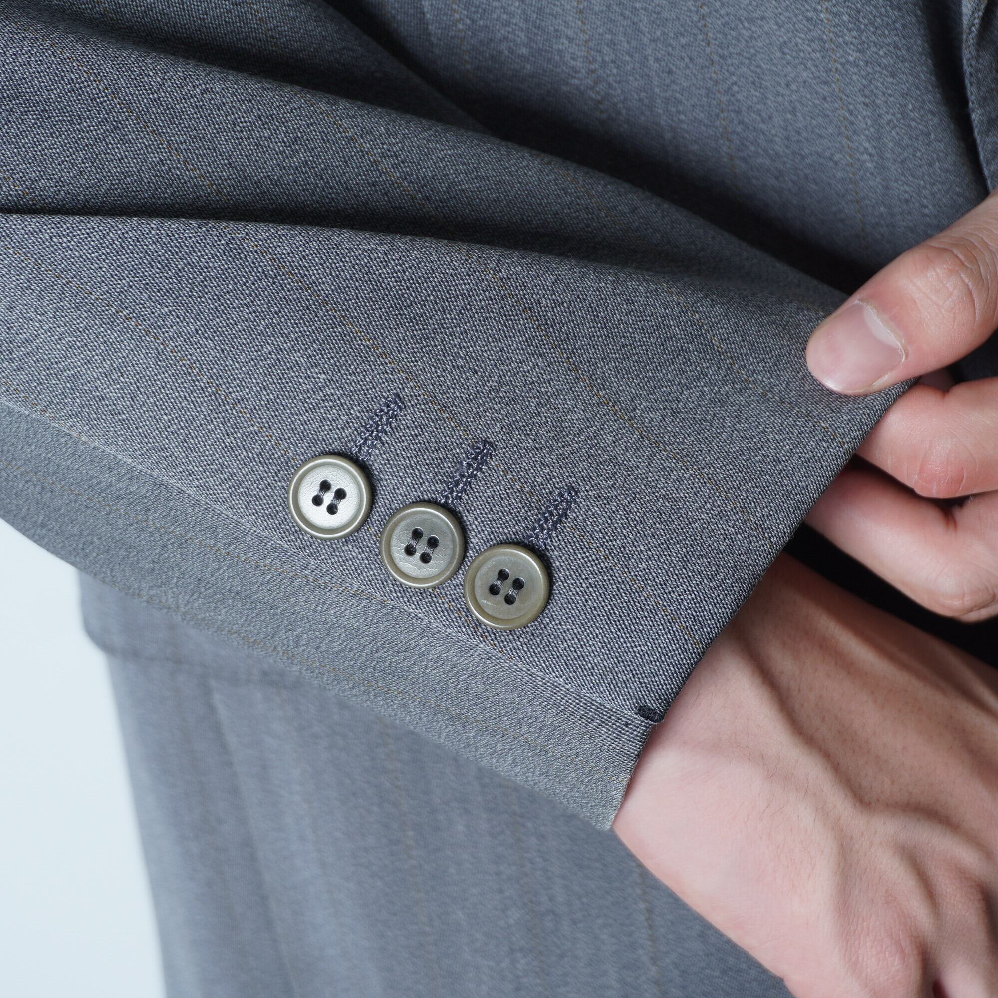 Yves Saint Laurent】イブサンローラン WOOL100％シングル2B