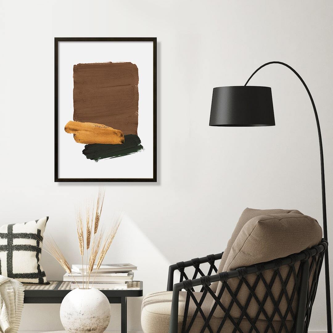 A0216 / 北欧モダン / アートポスター【 A4 / A3 / A2 / A1 サイズ