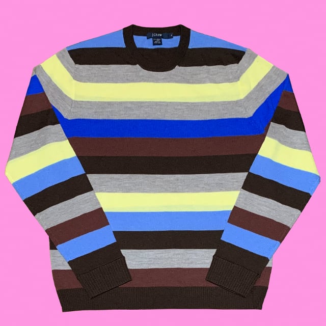 J.CREW MULTI BORDER KNIT ジェイクルー マルチ ボーダー ニット