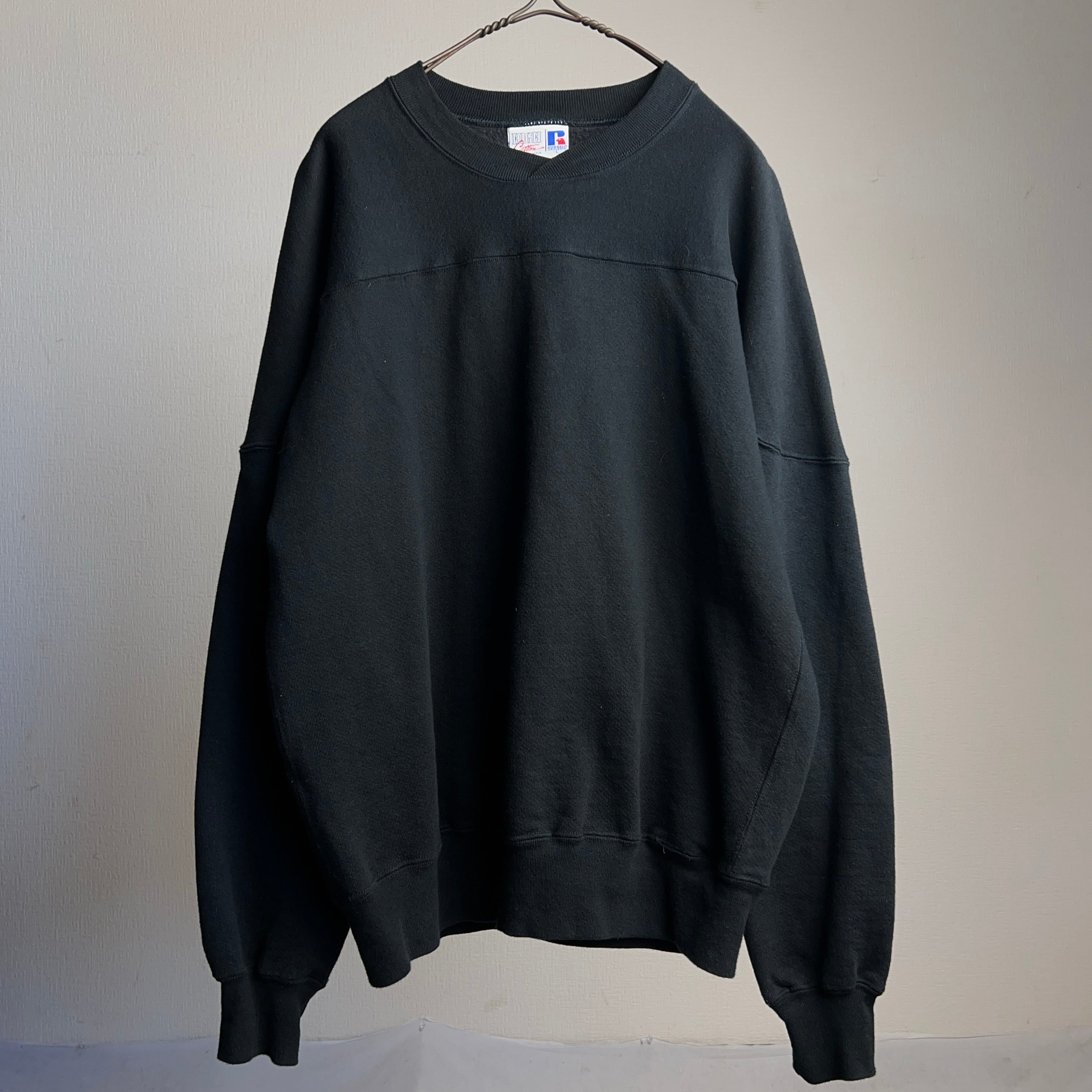 90's RUSSELL ATHLETIC HIGH COTTON Football Sweatshirt USA製 SIZE L