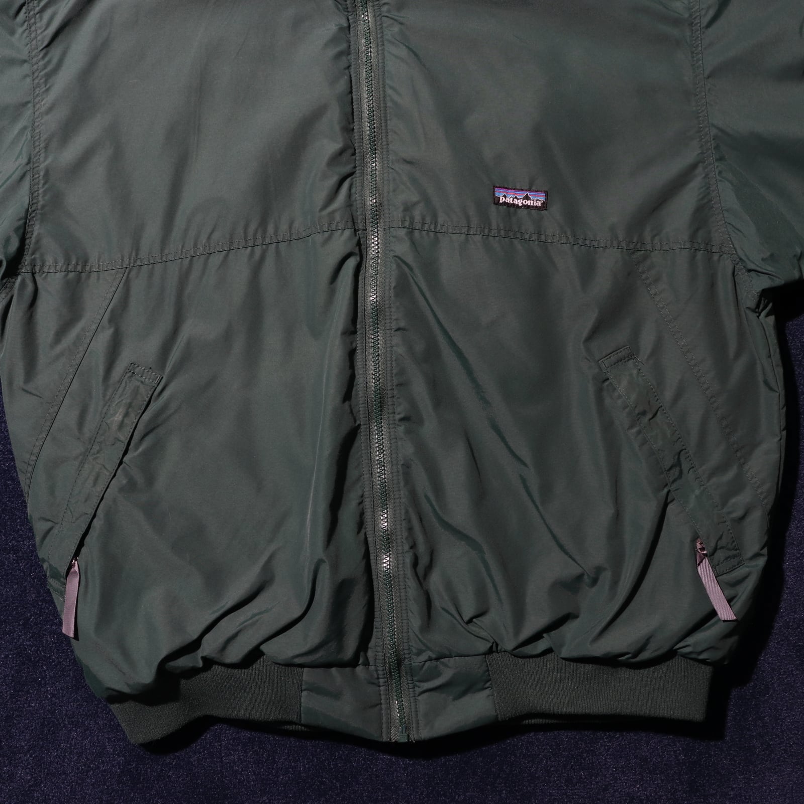 美品 L 99年 USA ハンターグリーン Patagonia Shelled Synchilla