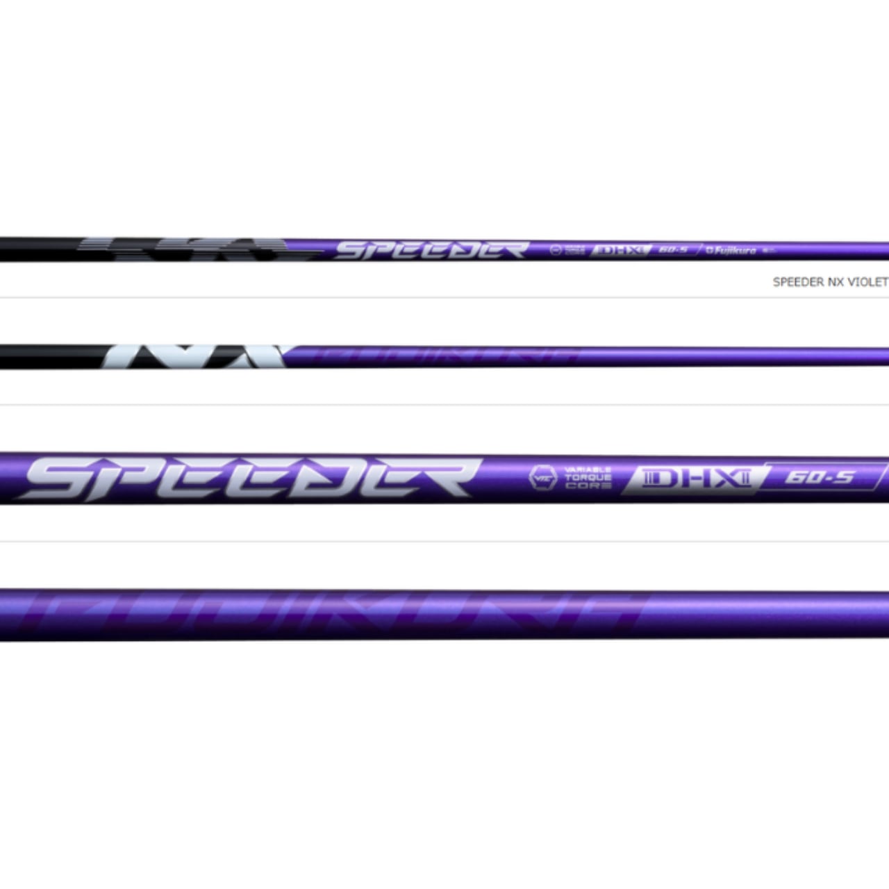 美品FujikuraSpeeder NX Violet キャロウェイスリーブ Speeder NX