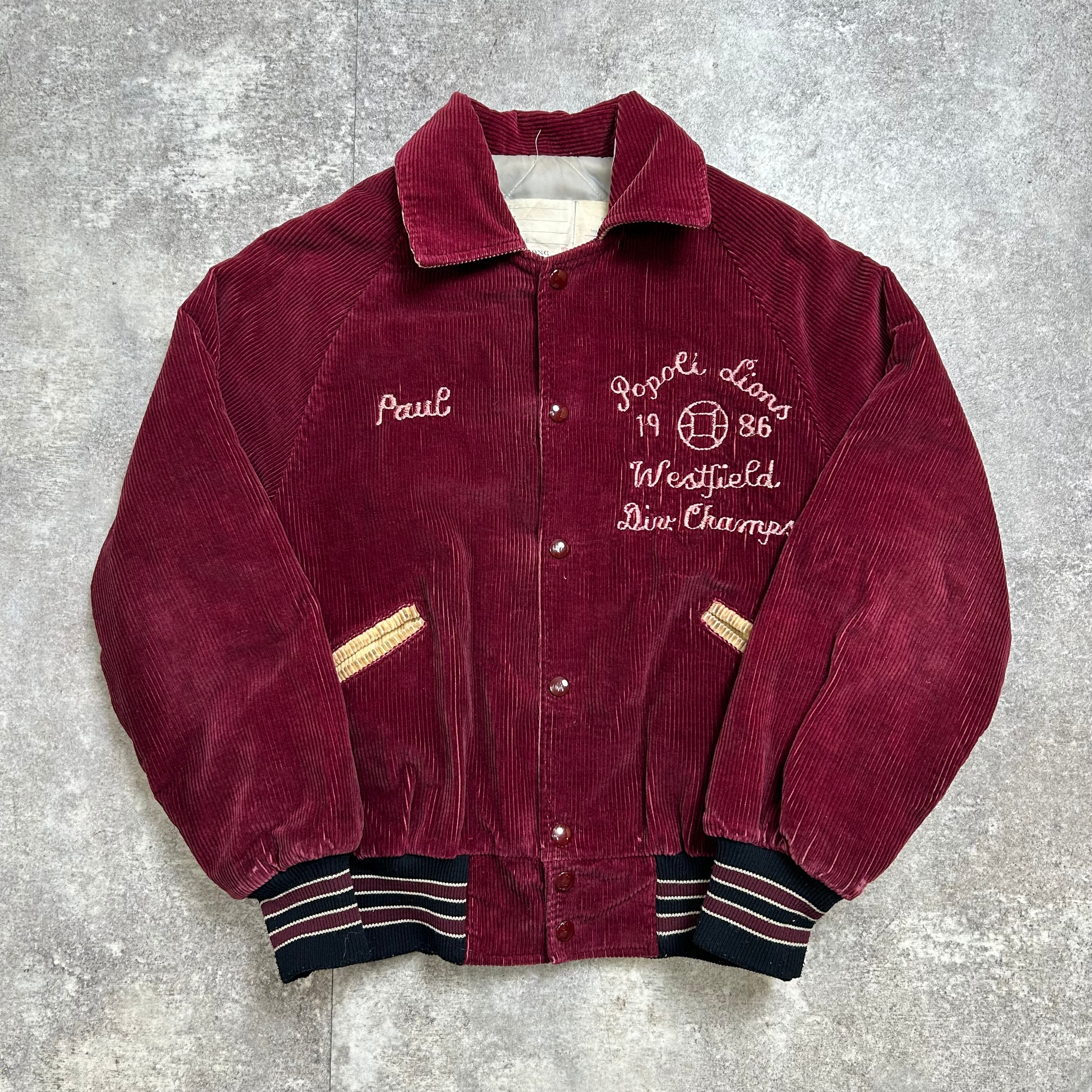 60's 60s DeLONG スタジャン デロング コーデュロイ スタジアム