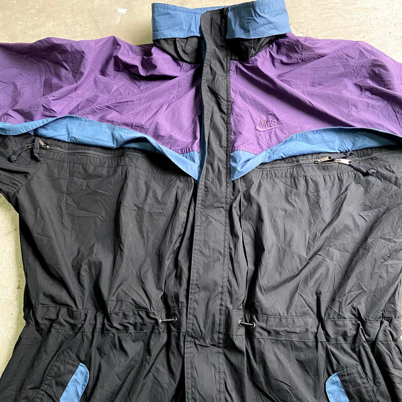 90年代 初期 NIKE acg ナイキ ロゴ刺繍 切り替えデザイン マウンテン