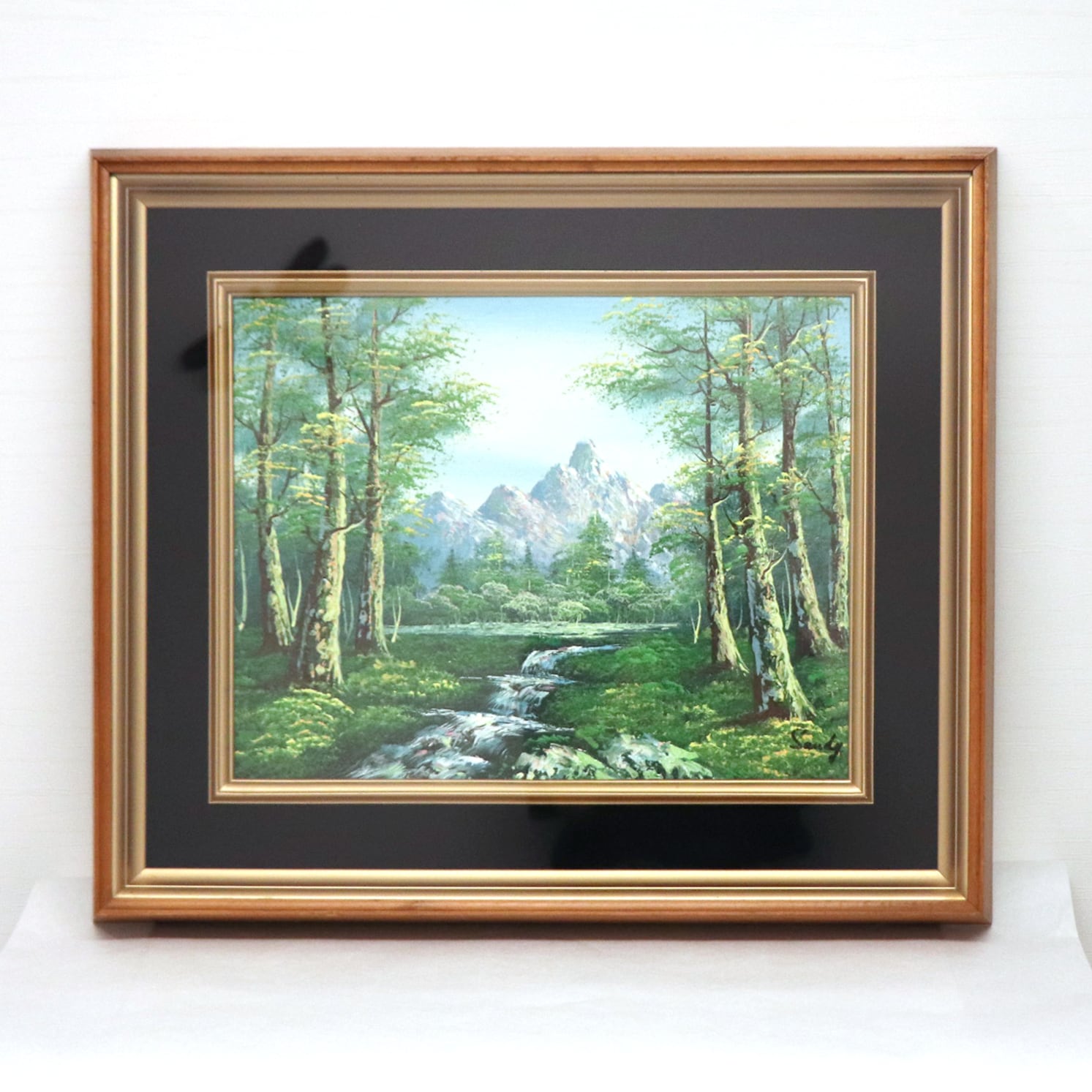 砂丘風景 油絵 F6(410×318mm)