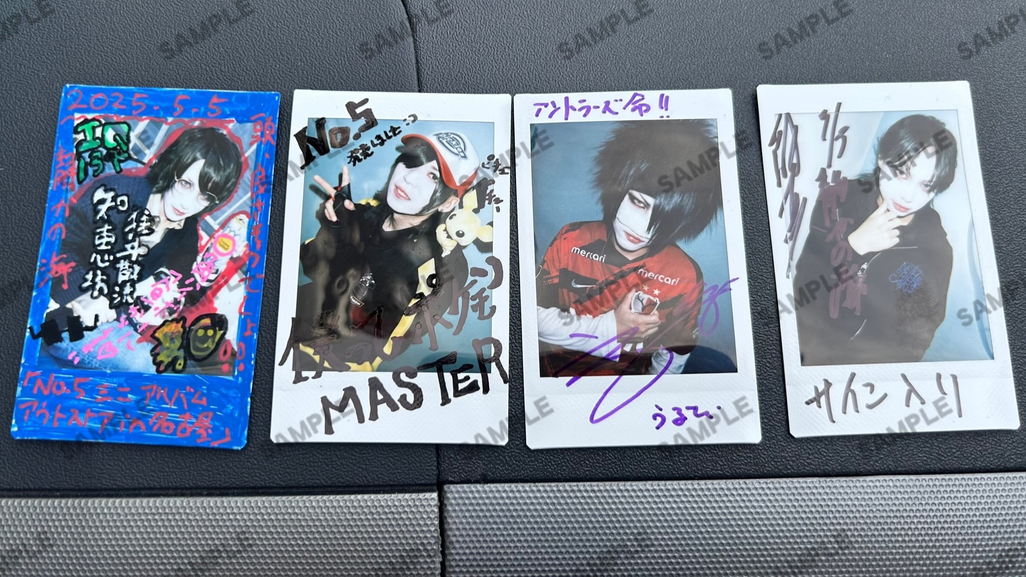 鐘ト銃声 百合子チェキ 集合チェキ ラバーバンド アクスタセット 鐘ト