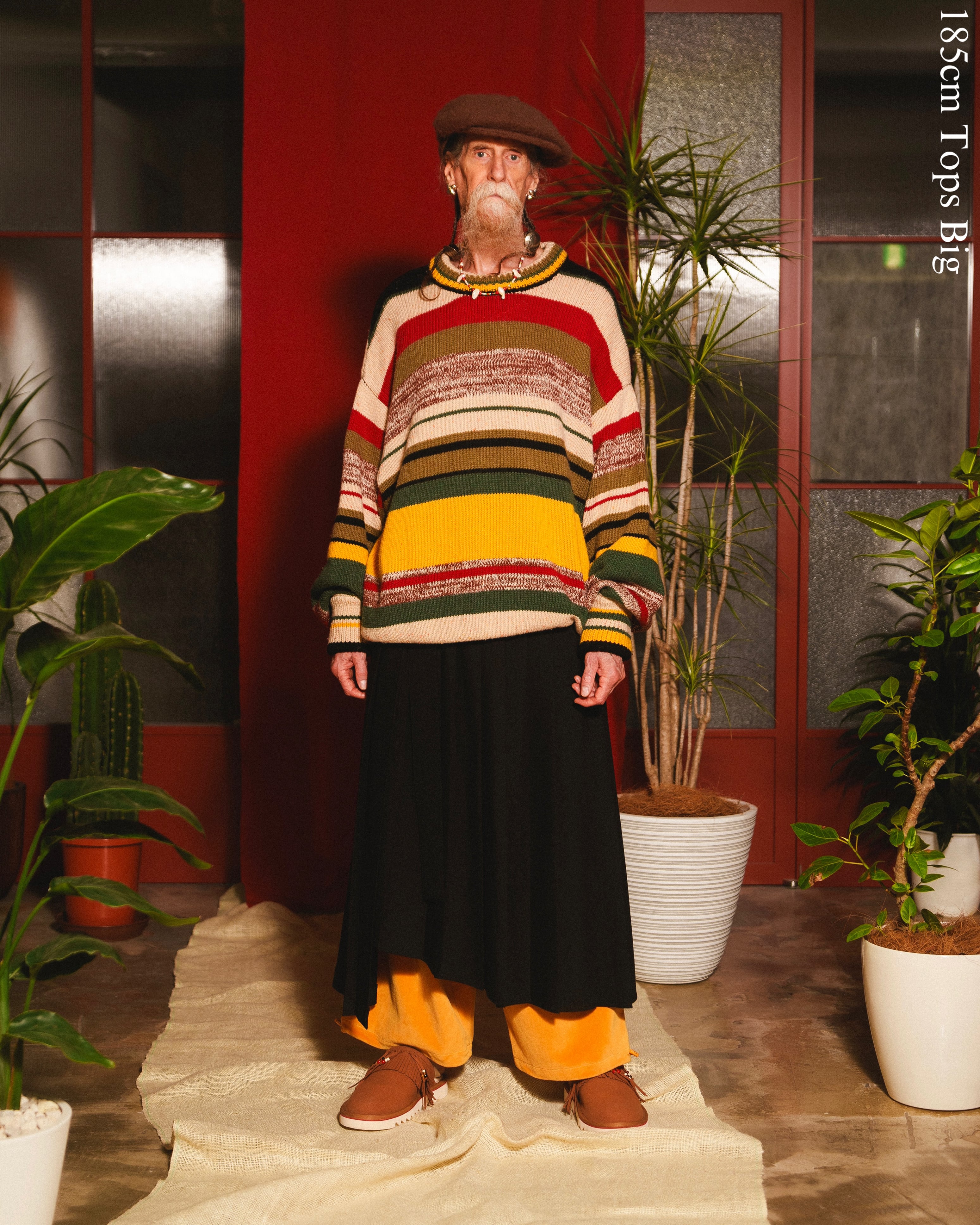 Rainbow Wool Sweater / レインボーウールセーター | AMBERGLEAM