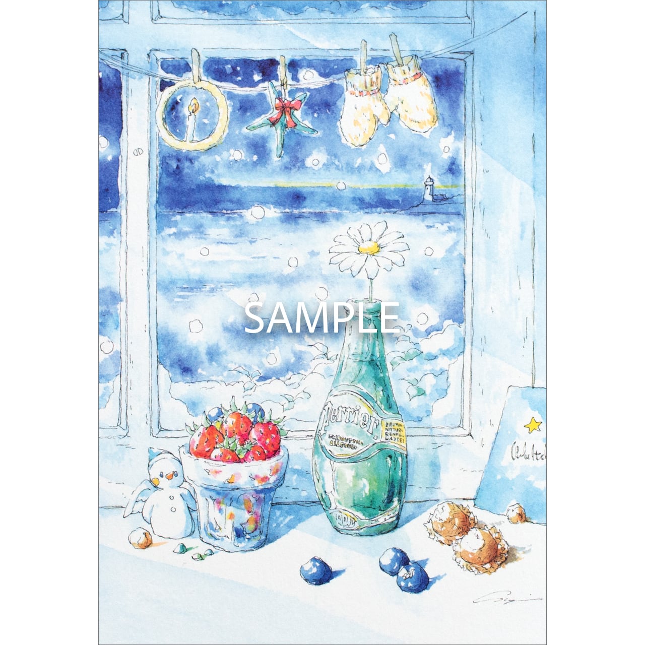 ポストカード クリスマスセット | 内田新哉ネットショップ