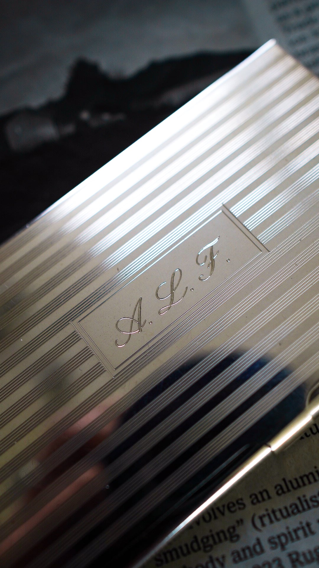 VINTAGE】TIFFANY&Co. ティファニー エンジンターン ビジネス カード